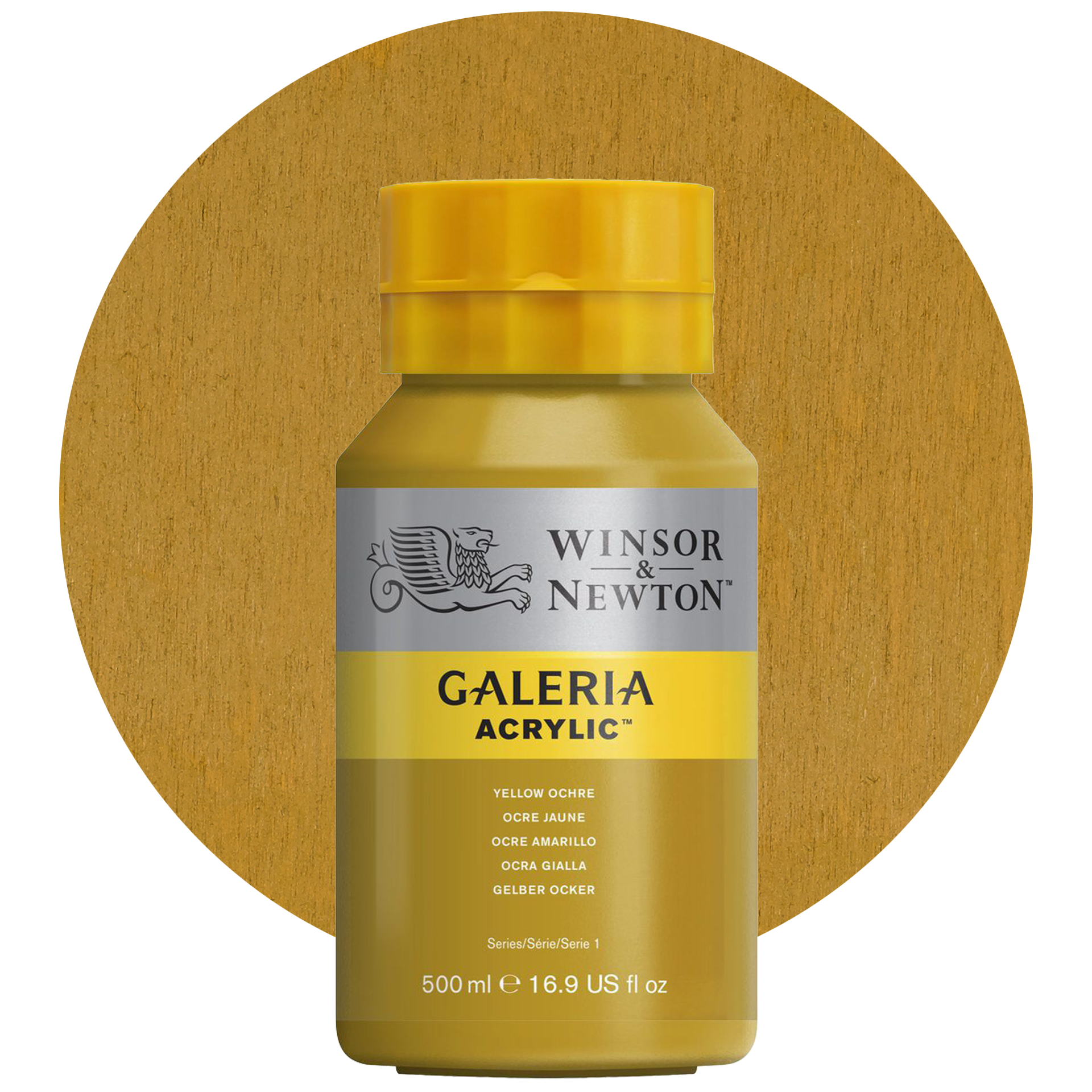 Winsor & Newton Akrylmaling Galeria, guld okker