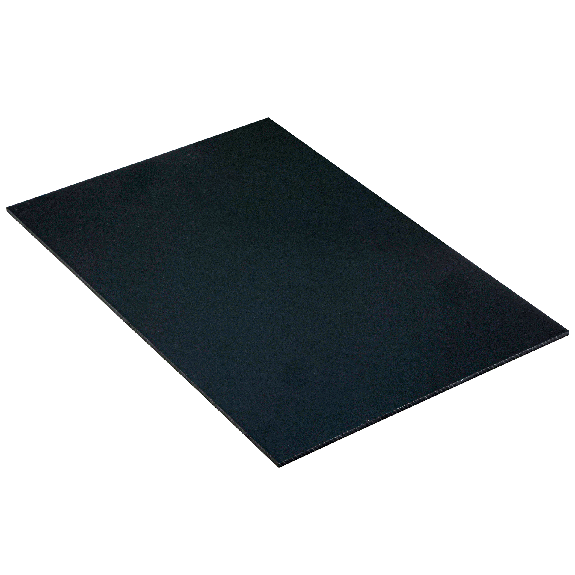 Akrylplastplade, sort