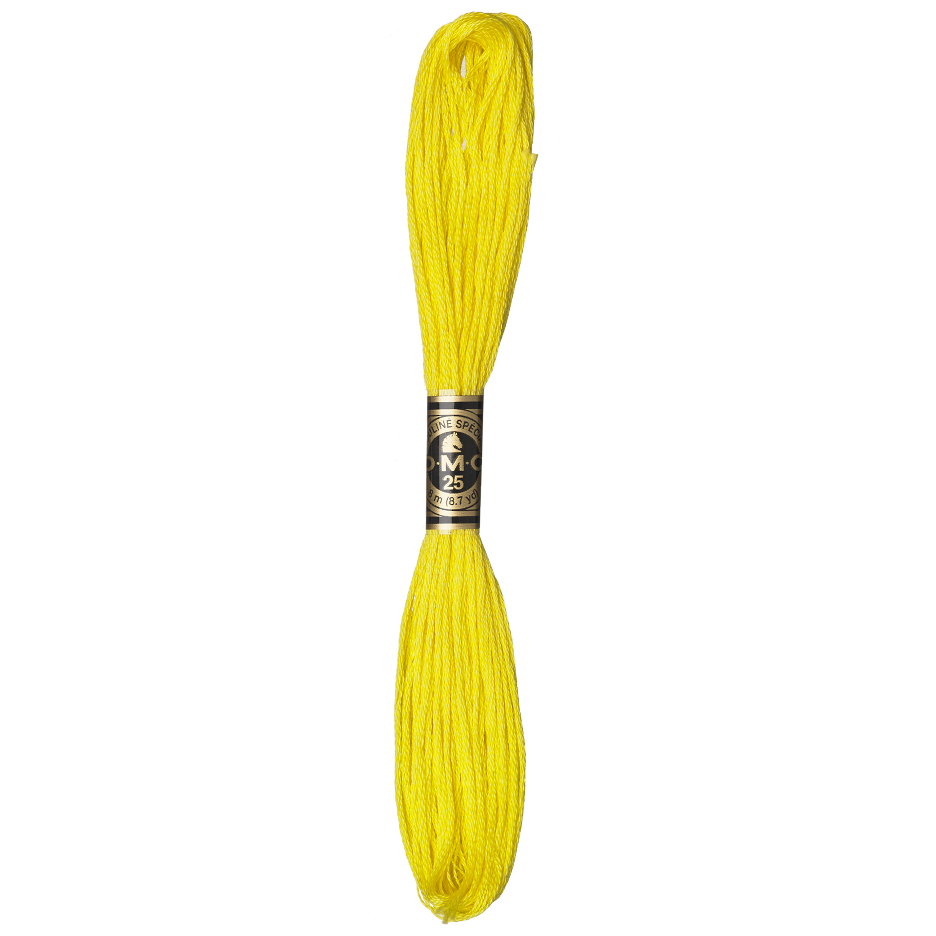 Broderigarn DMC, ljusgul