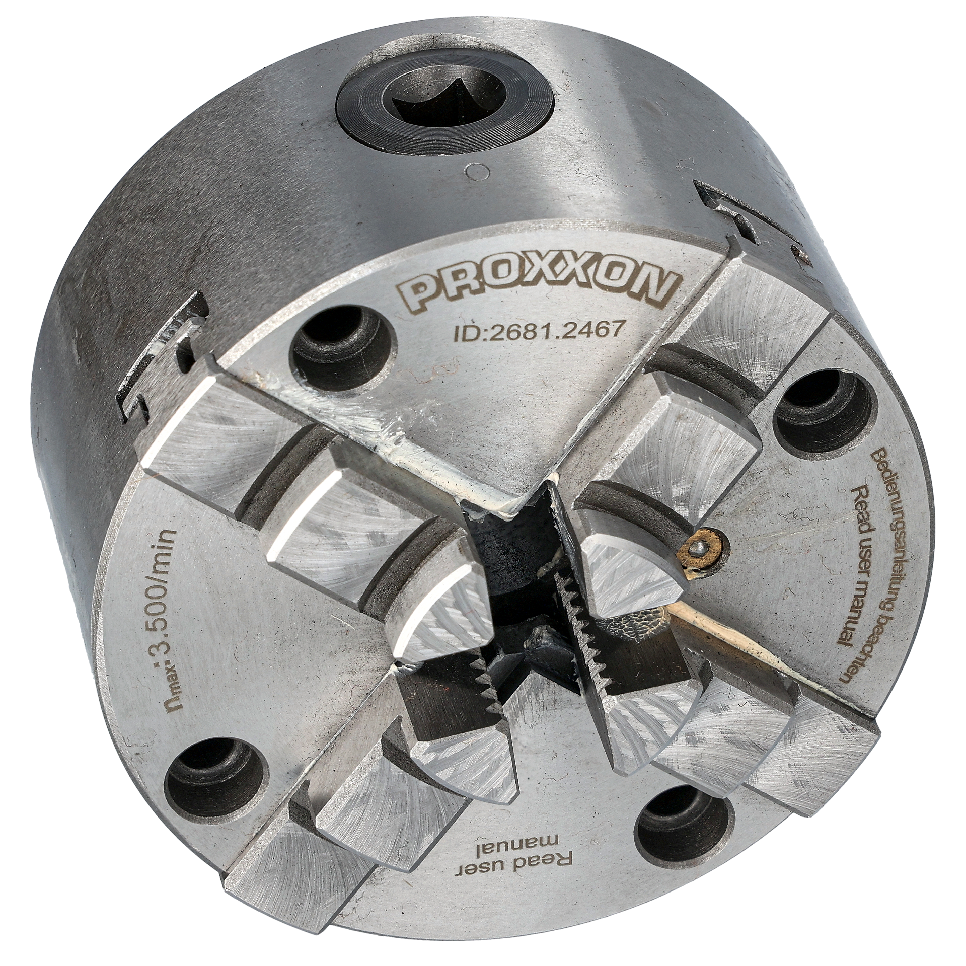 Proxxon 4-backars chuck centrisk