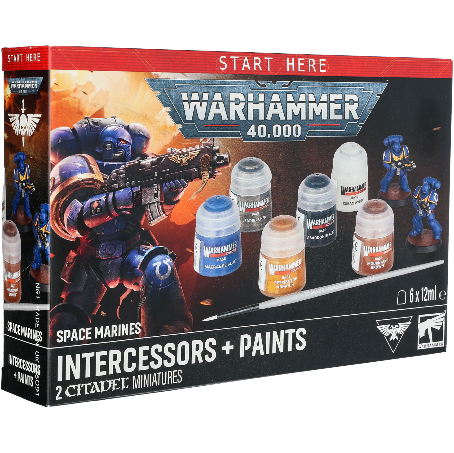 Space Marines Paint Set