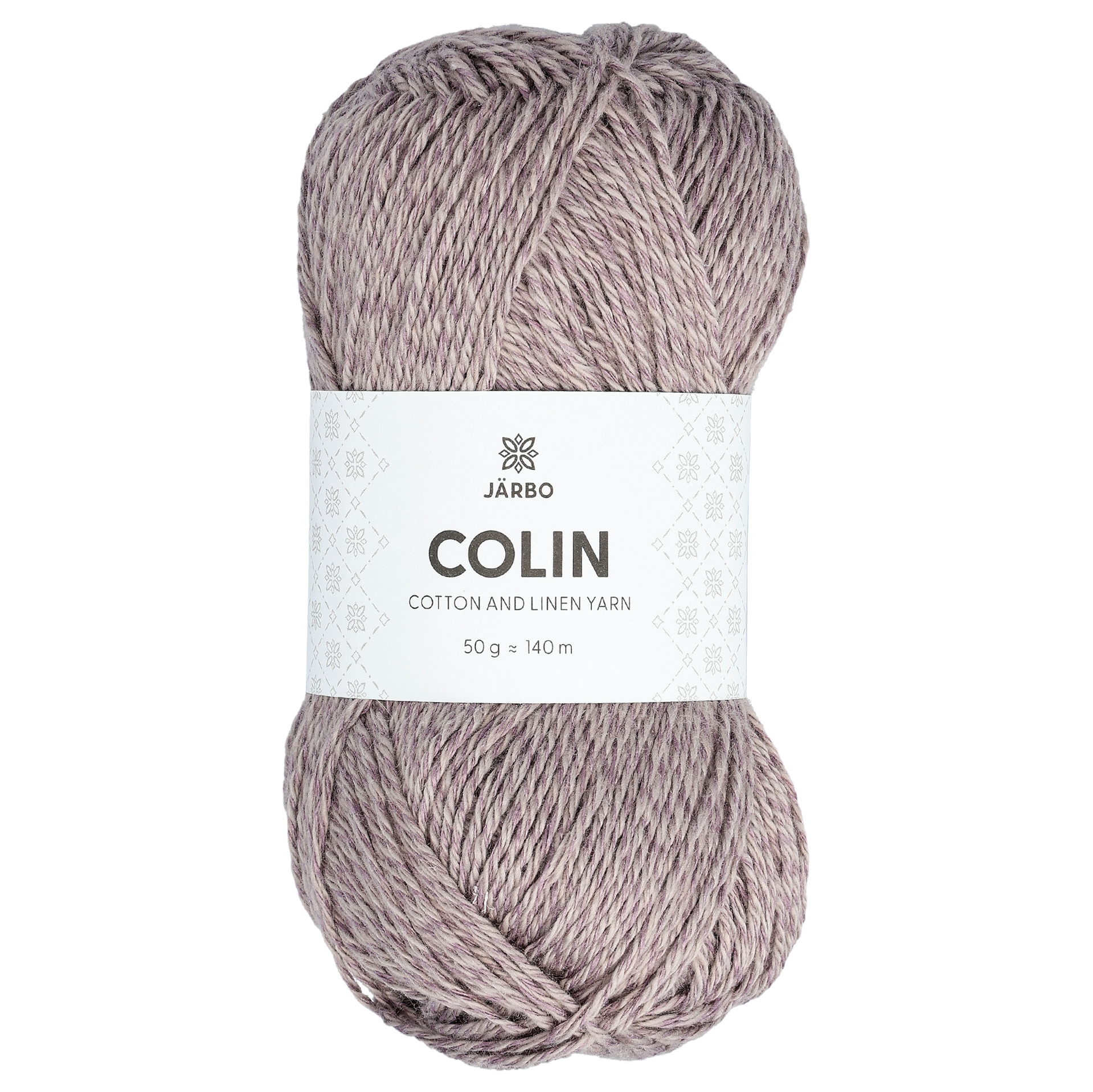 Colin bomulds-/hørgarn, grey dust