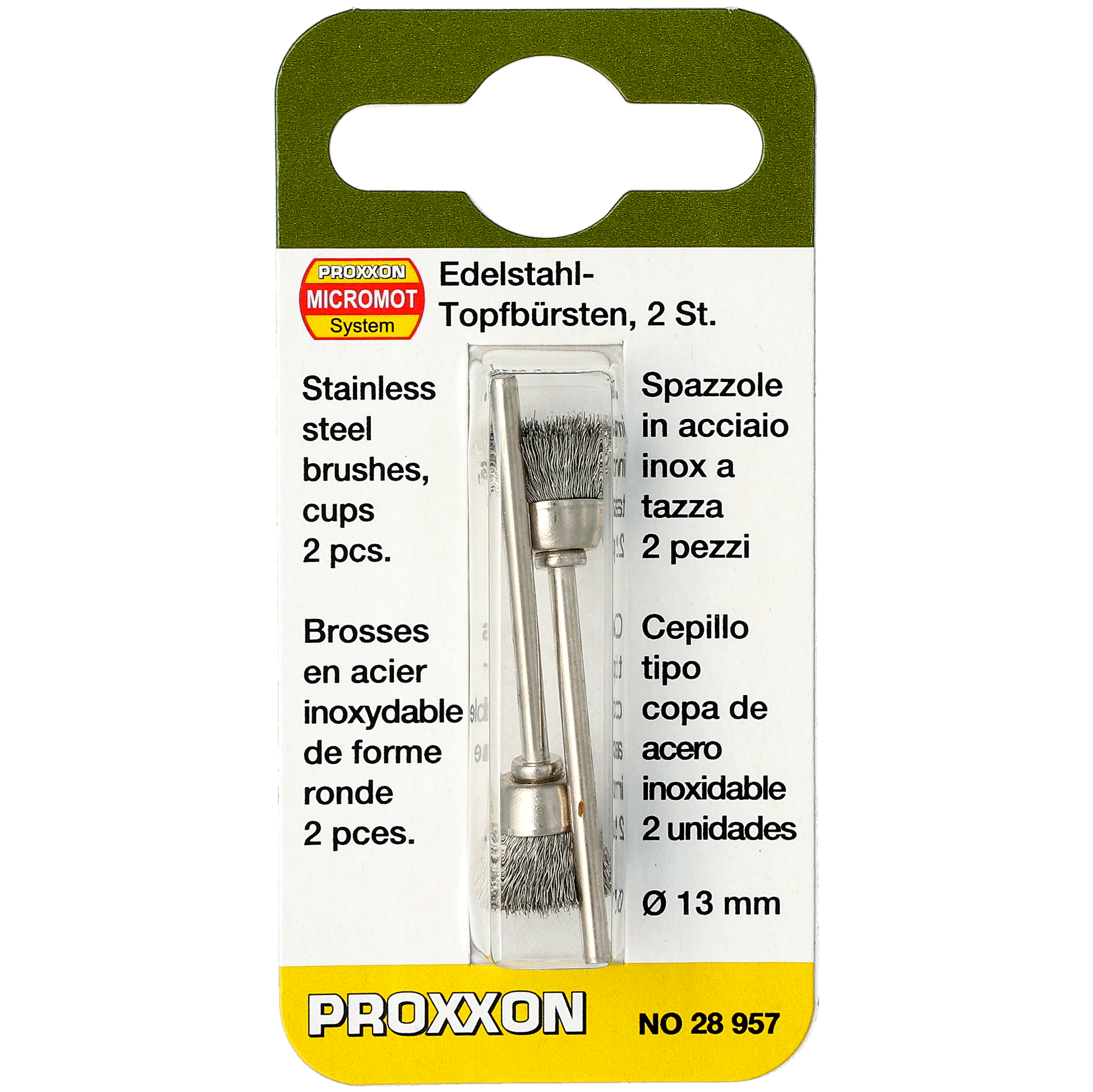 Proxxon stålborste RF