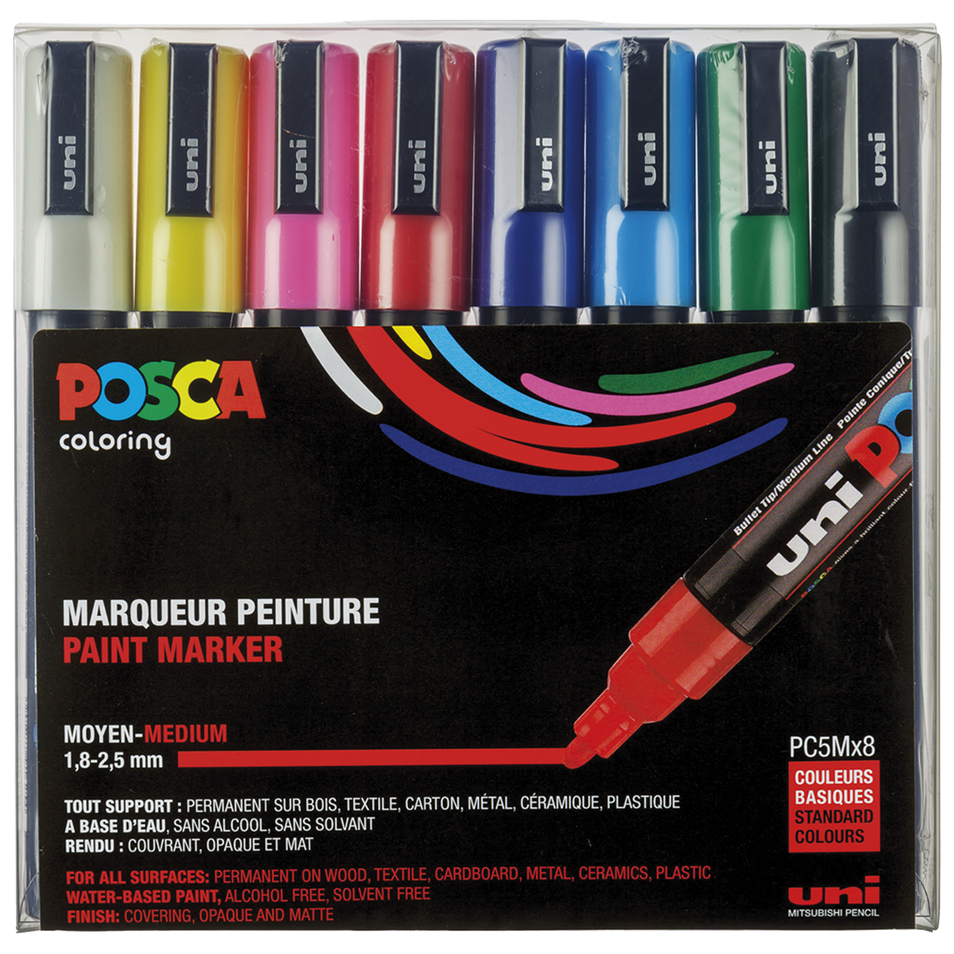 Set Posca Marker 5M