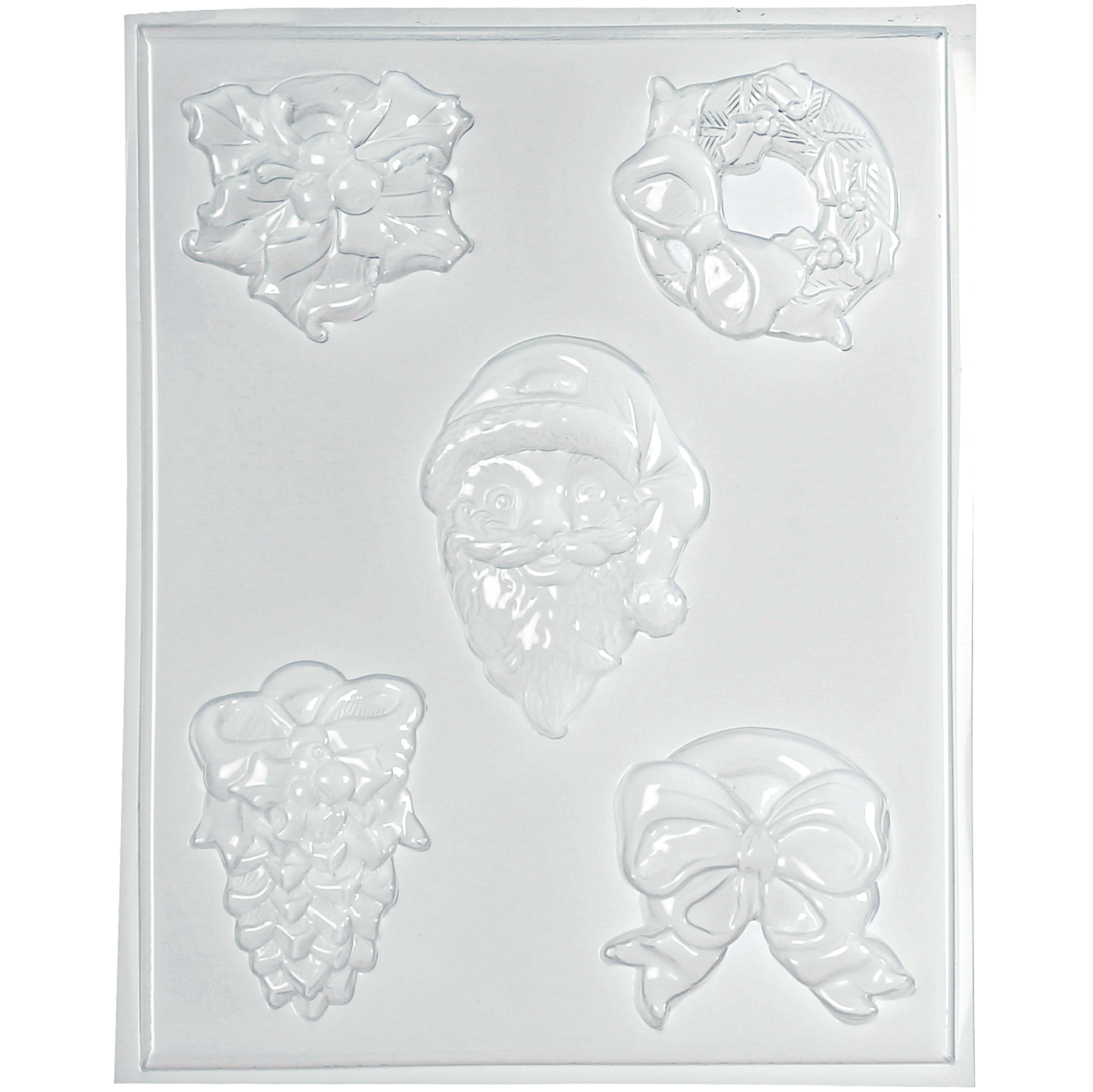 Plastform med julemotiver