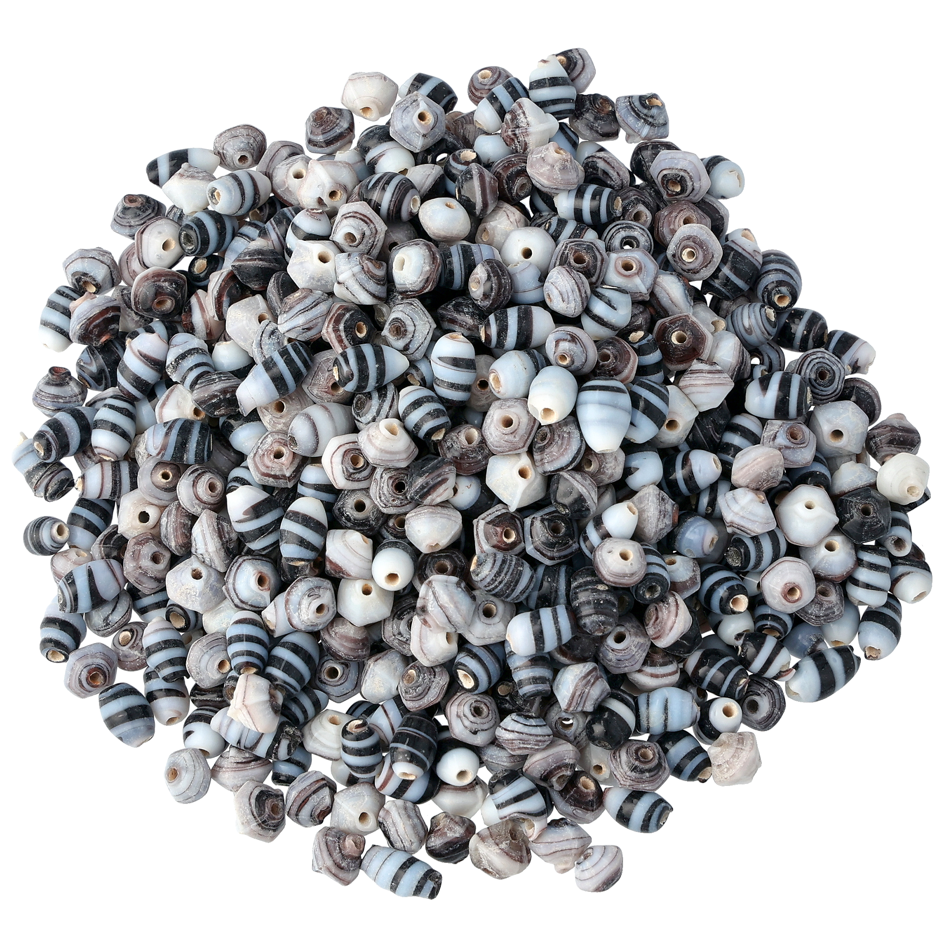 Helmisekoitus Trance, musta/valk.