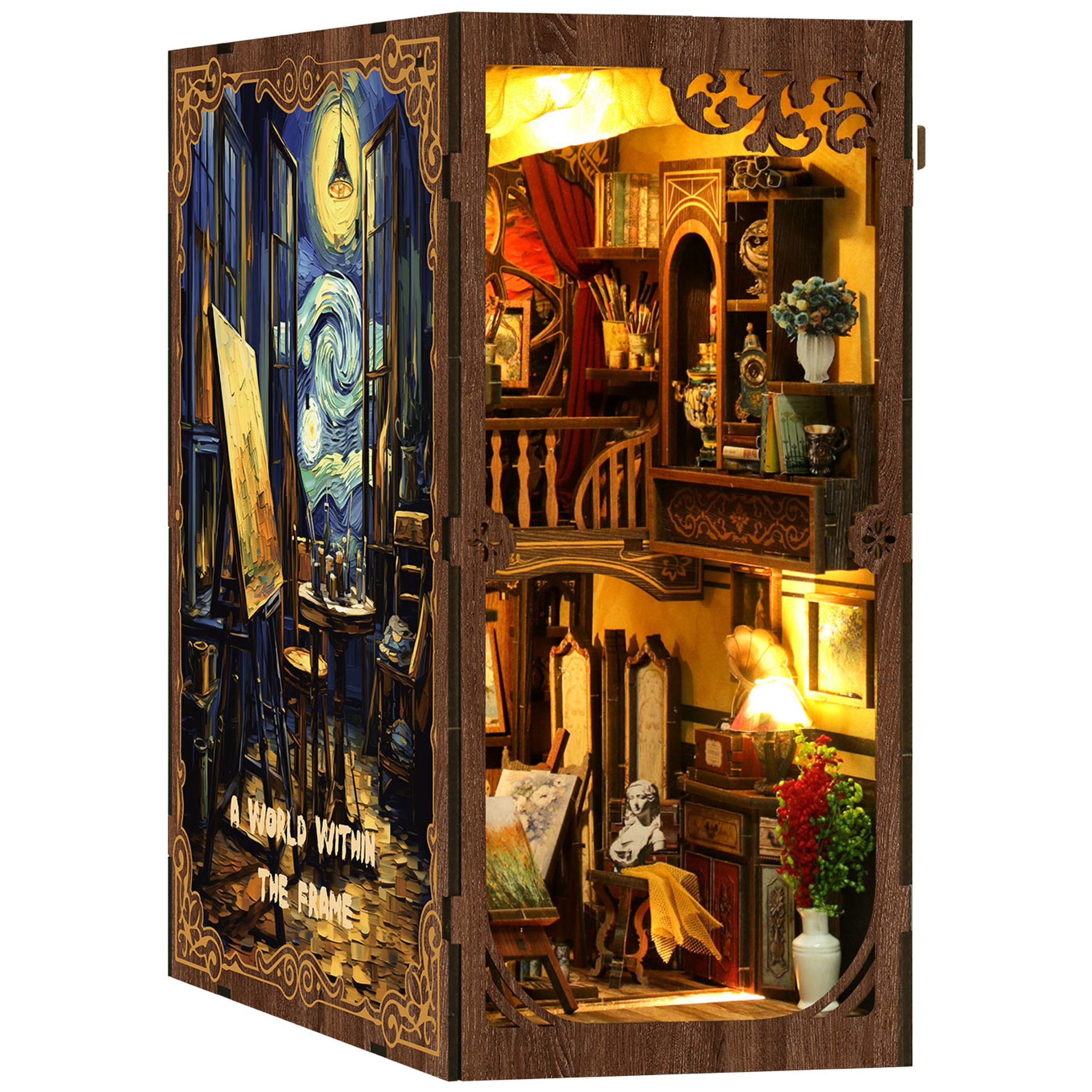 DIY Book Nook Art studio