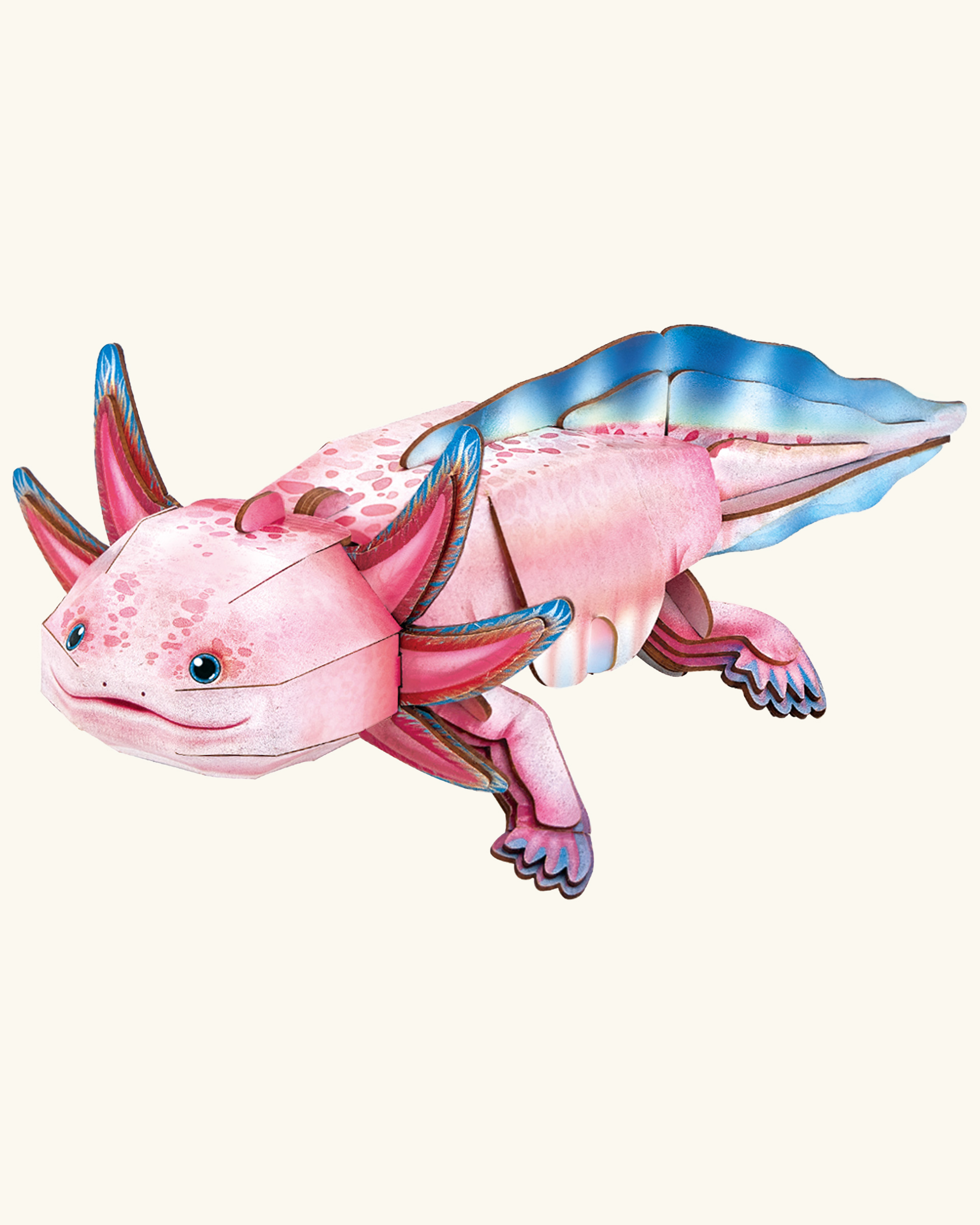 3D puslespill, Axolotl