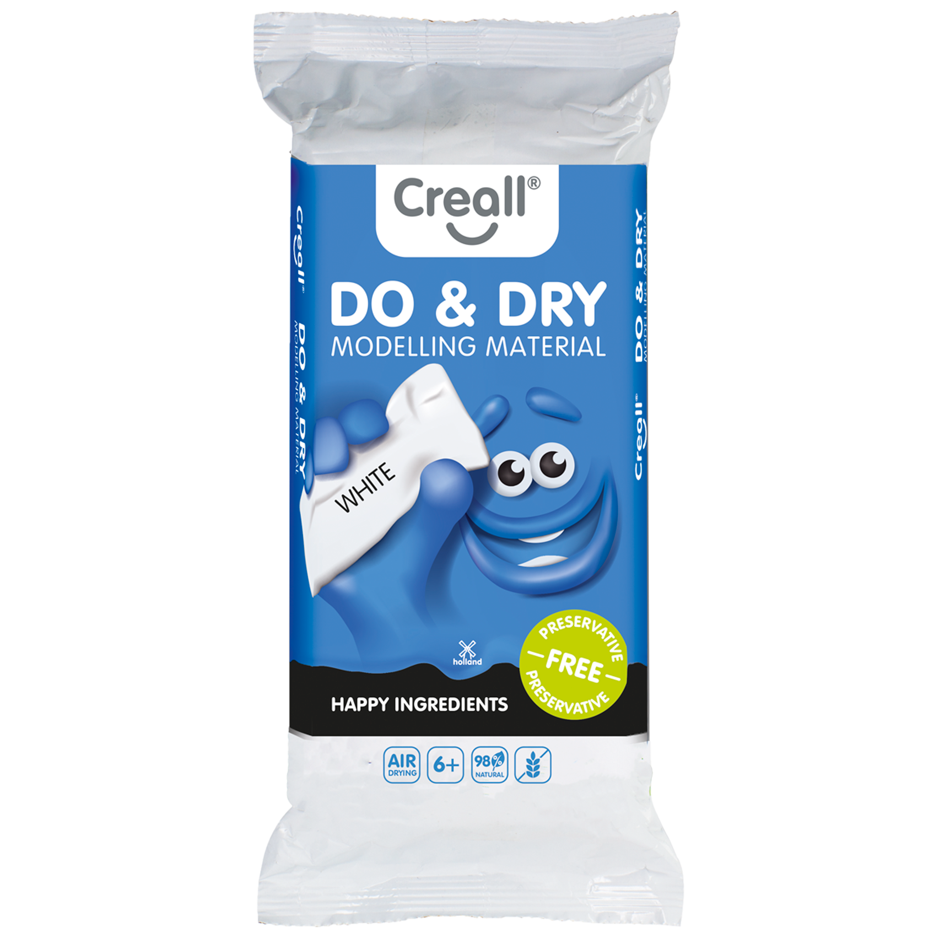 Ilmakuivuva savi Do & dry, valkoinen