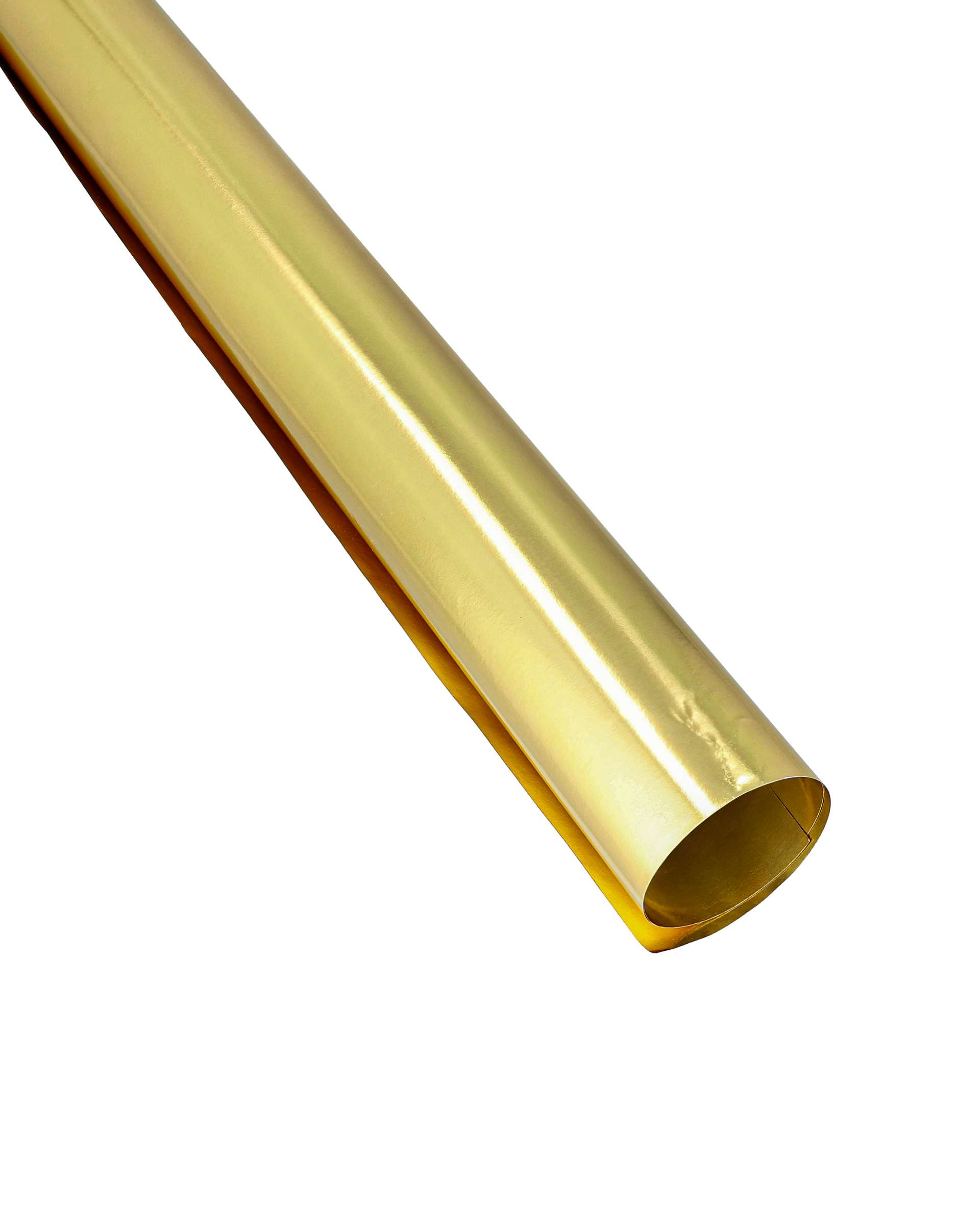 Metalfolie ensfarvet, guld