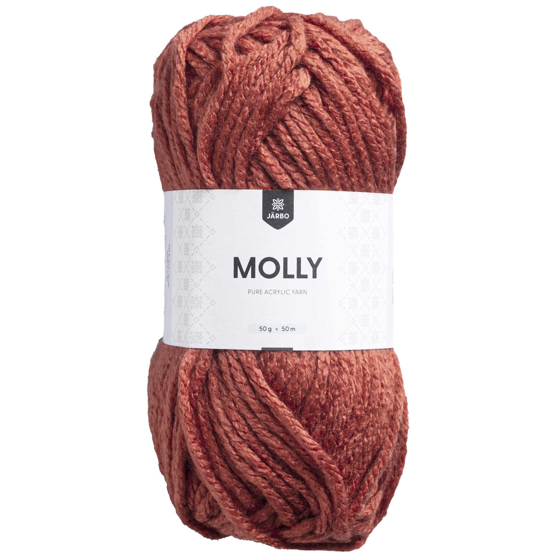 Järbo Molly, akrylgarn, orange