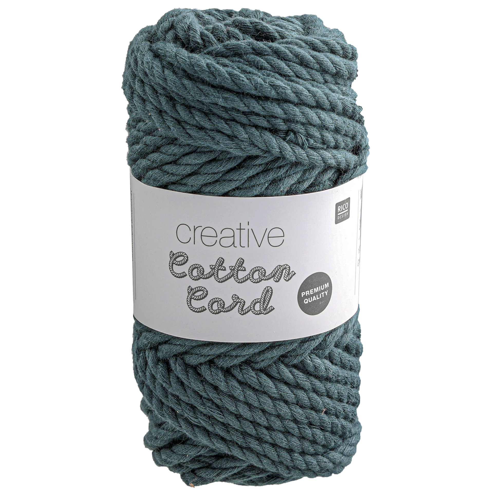 Makramégarn tykt, petroleum