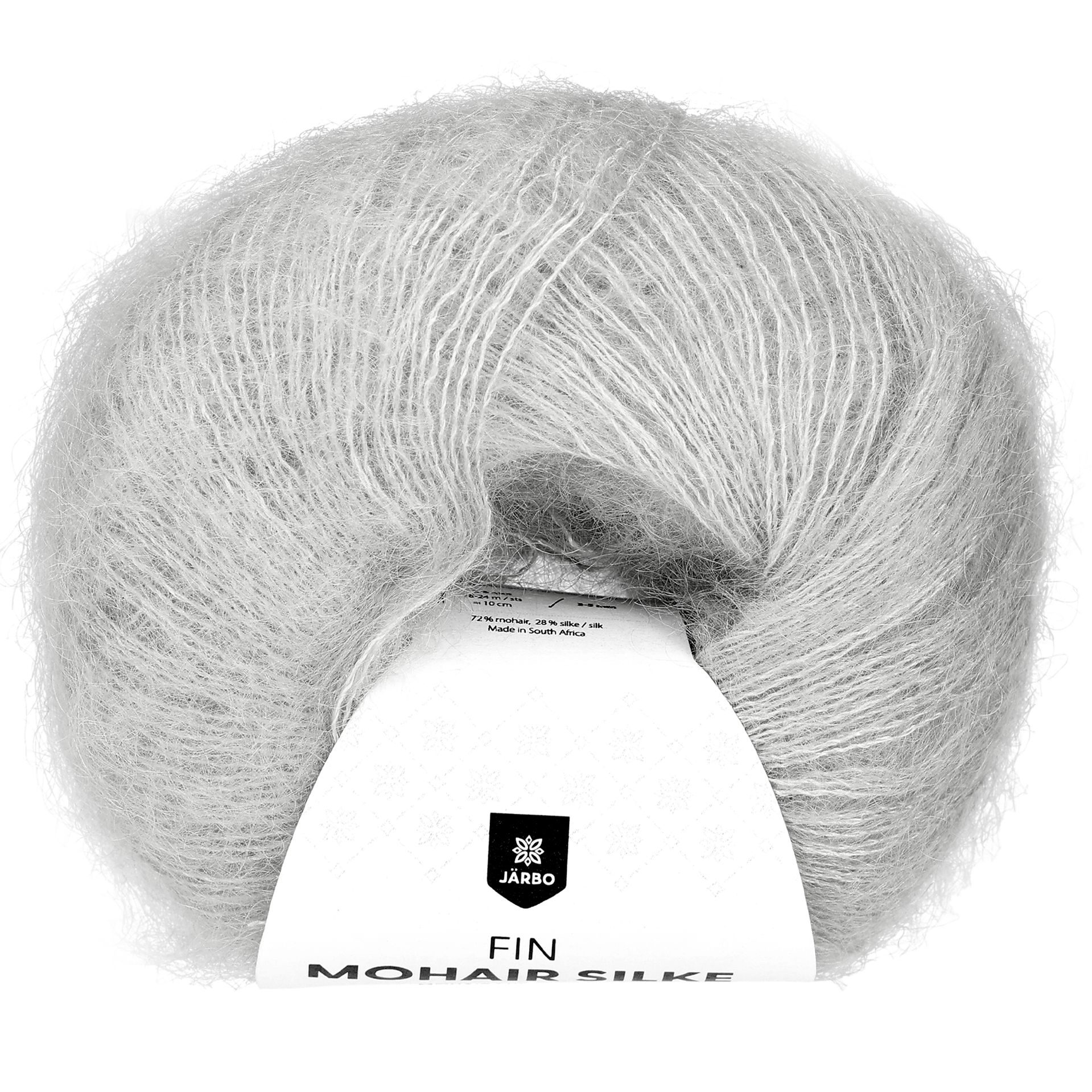 Järbo Hieno mohairi/silkki lanka, arctic wolf
