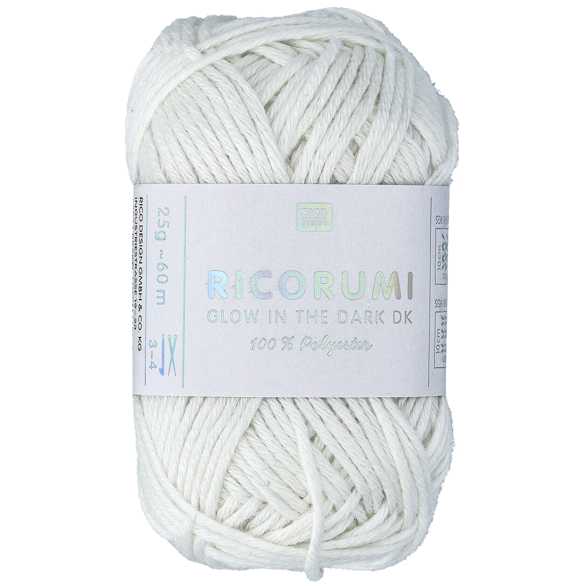 Ricorumi Glow in the dark, hvid