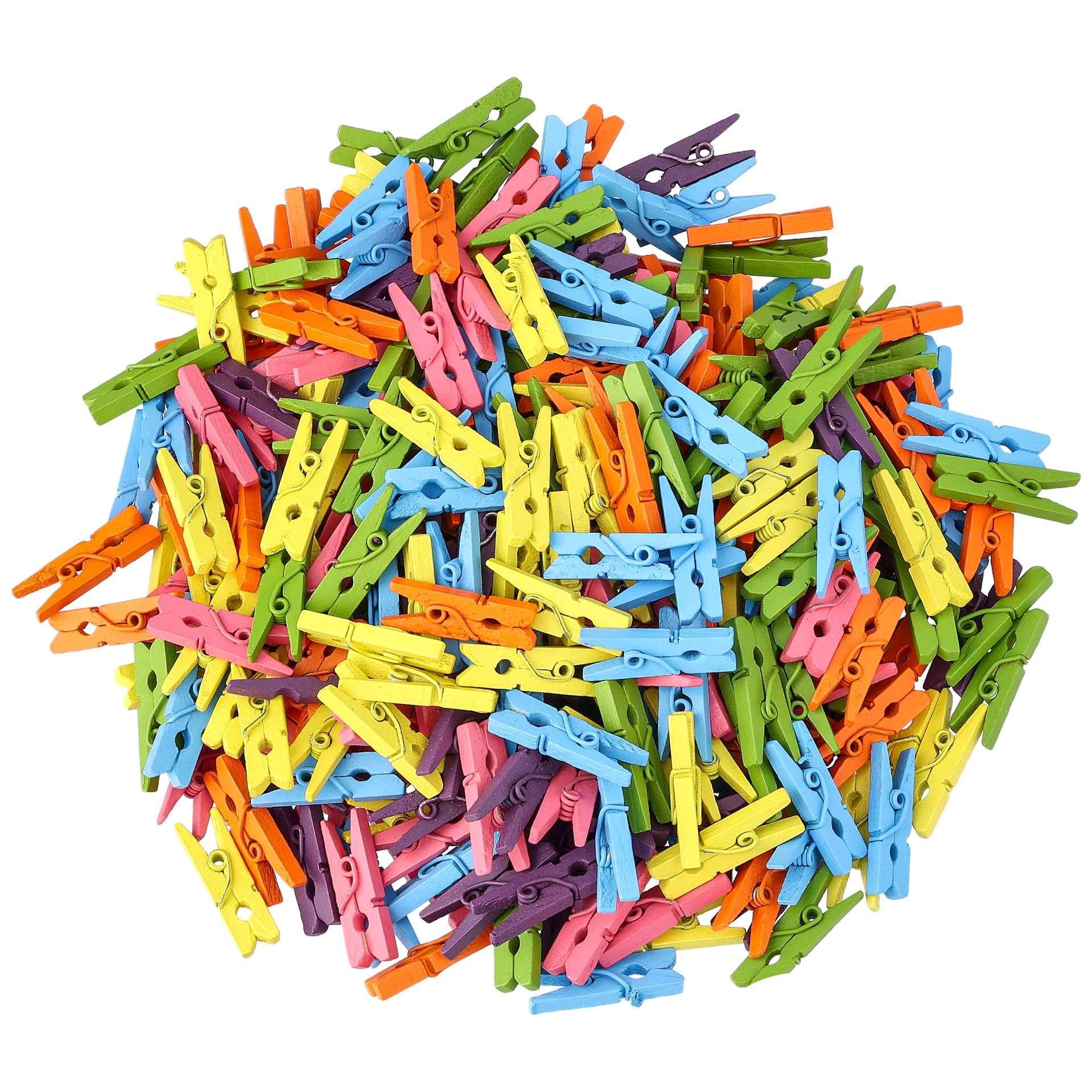 Värilliset minipyykkipojat