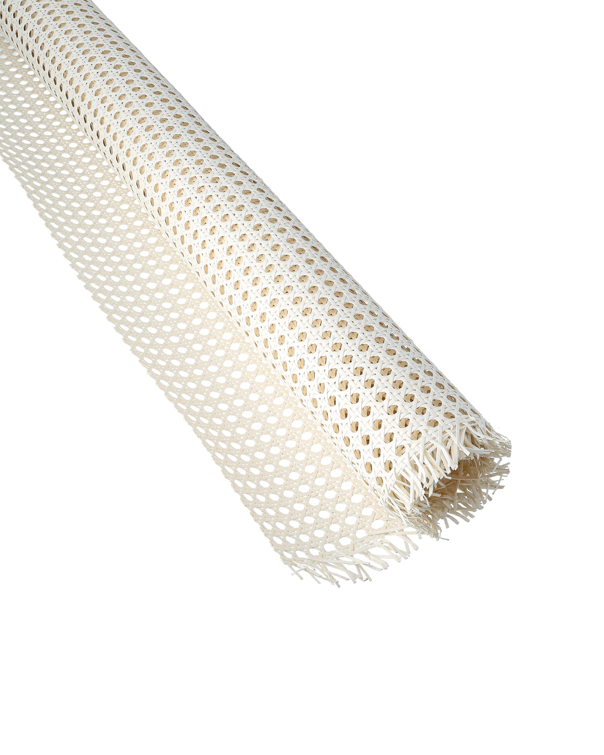 Rottinglignende papirvev, hvit, 75 cm