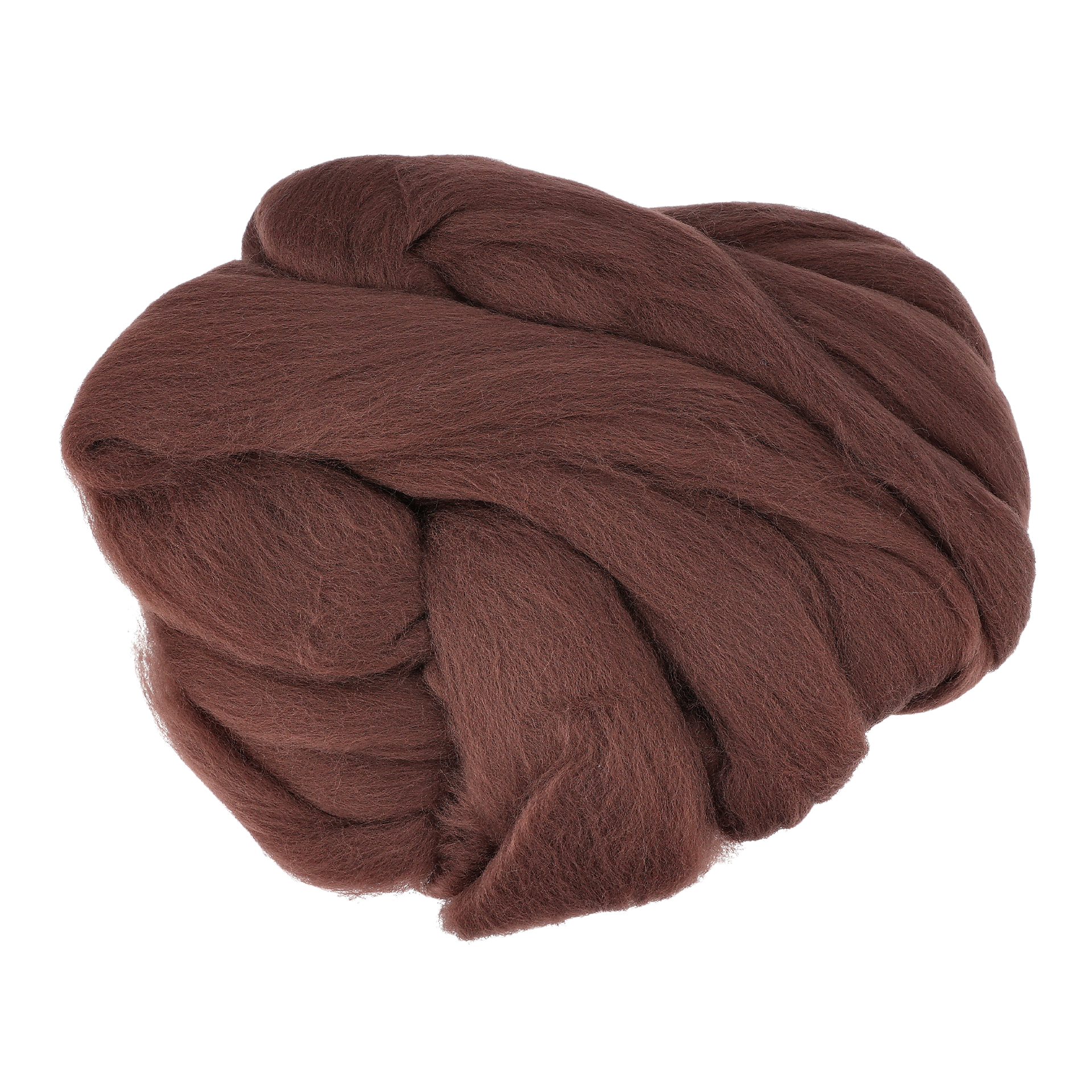 Huovutusvilla Merino super hieno, tummanruskea