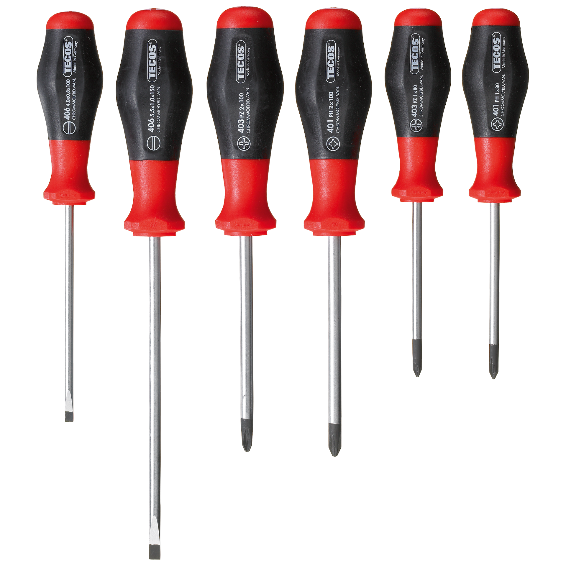 Skruetrækkersæt Tecos