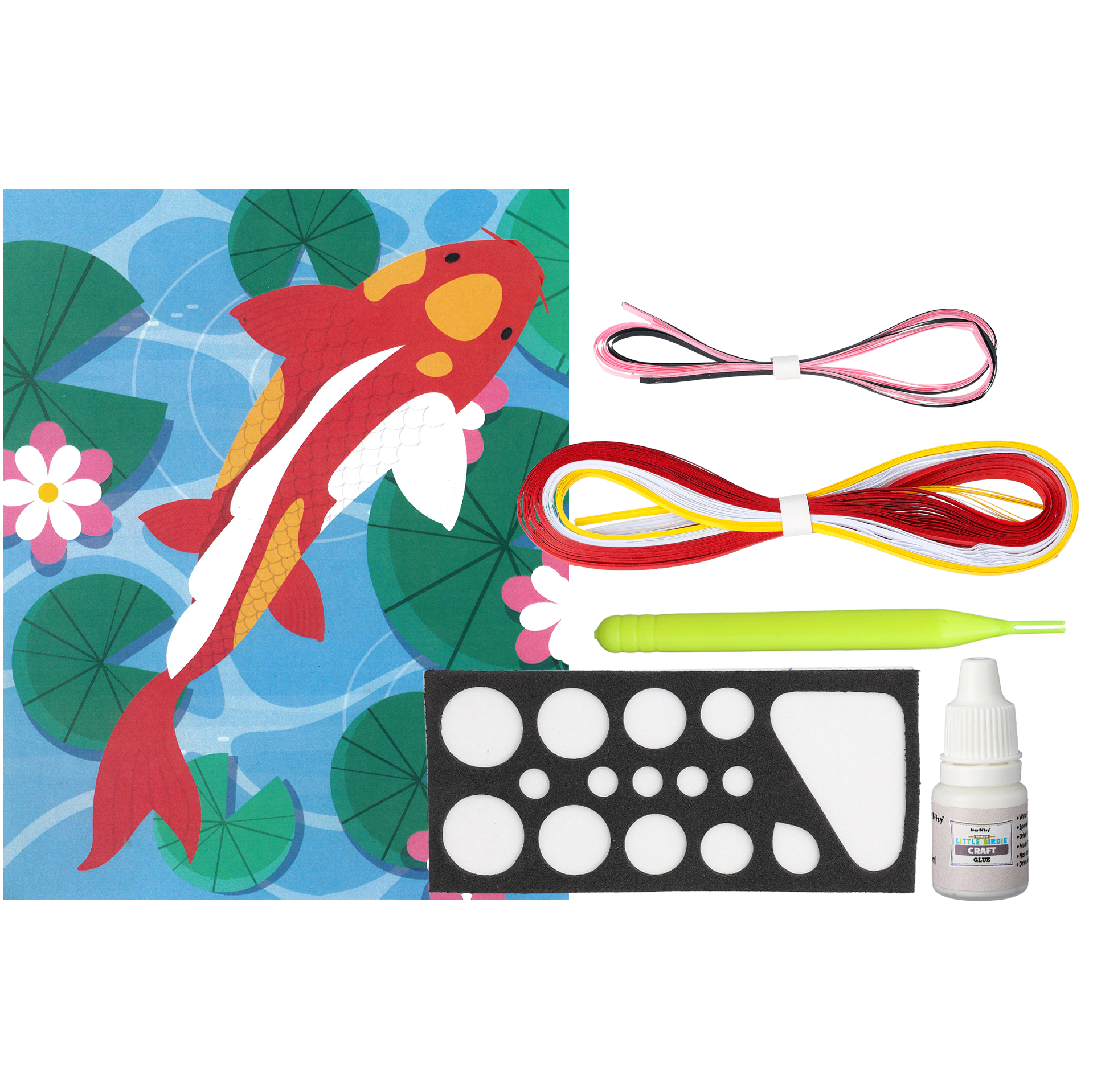 Quilling kit, Fisk