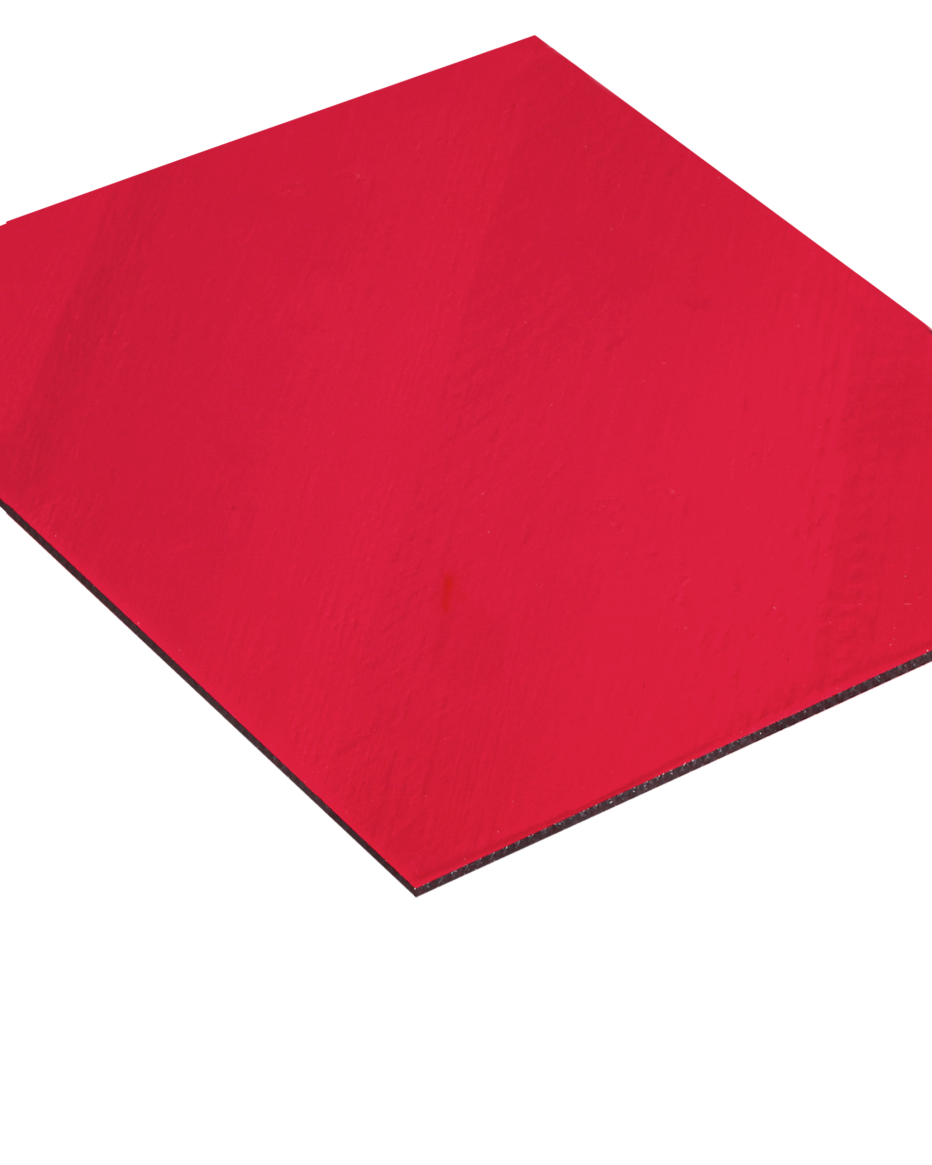 Akrylplastplade, transparent rød
