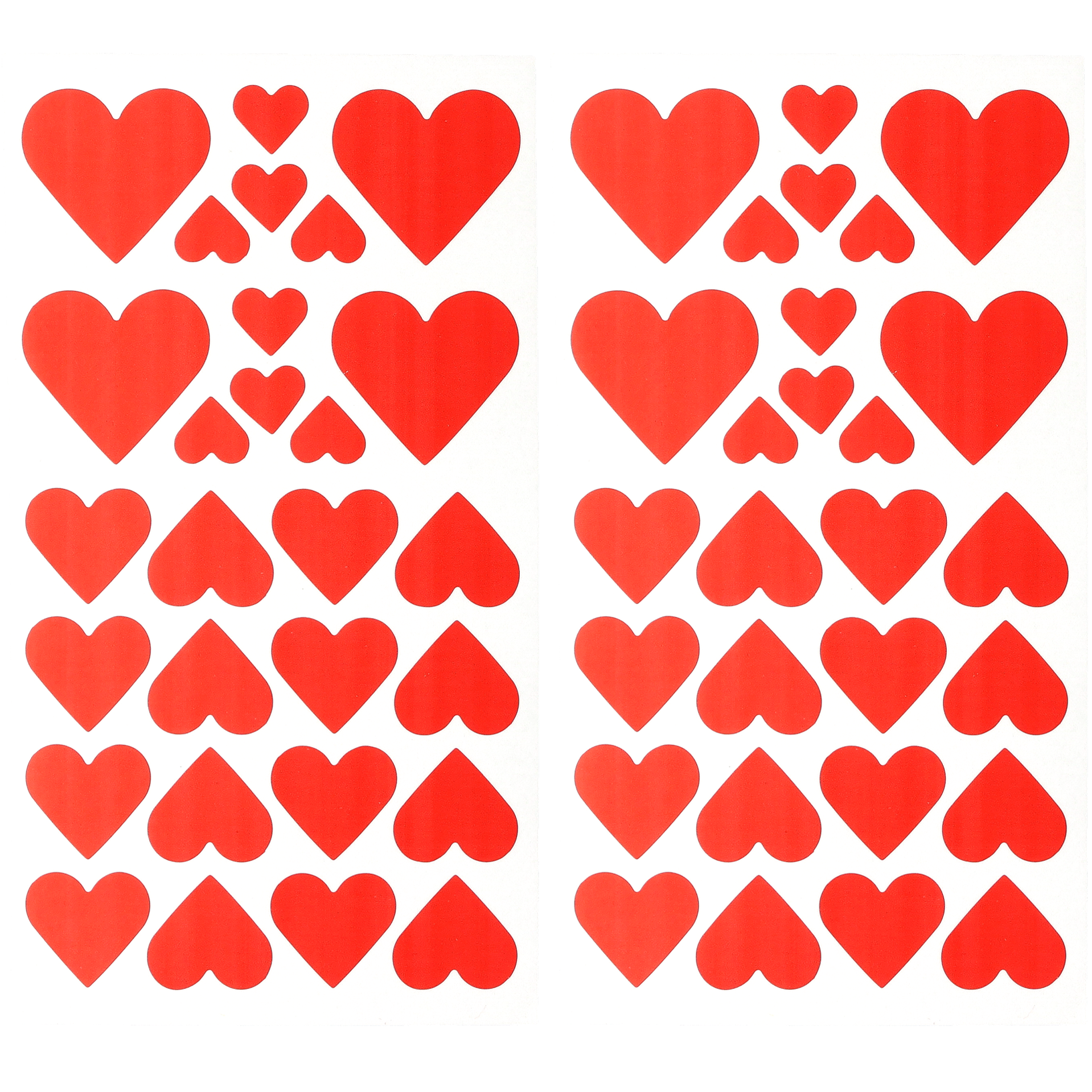 Stickers hjärtan