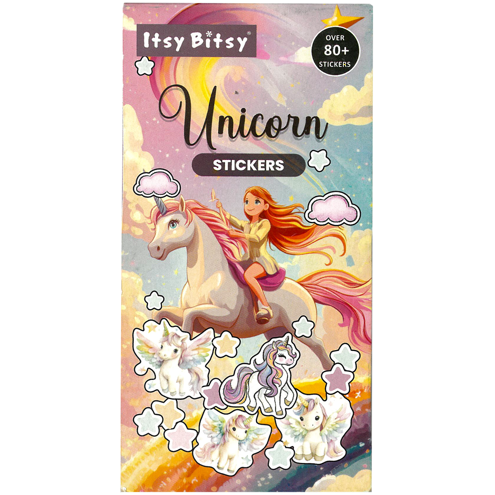 Stickers book, Unicorn