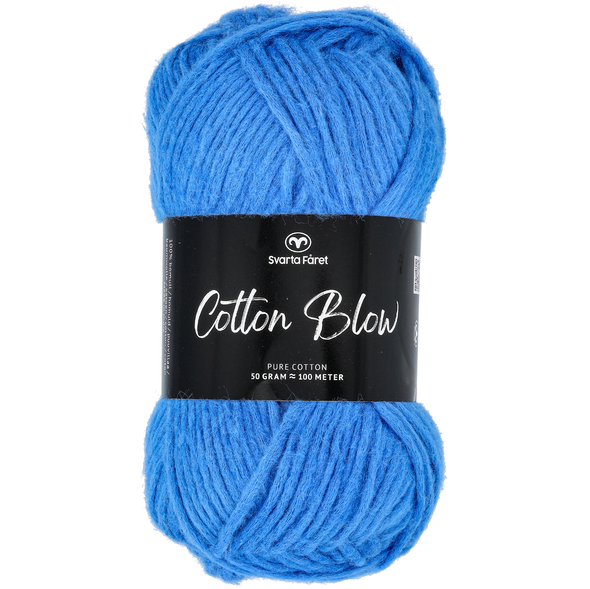 Cotton Blow puuvillalanka, blue blooded