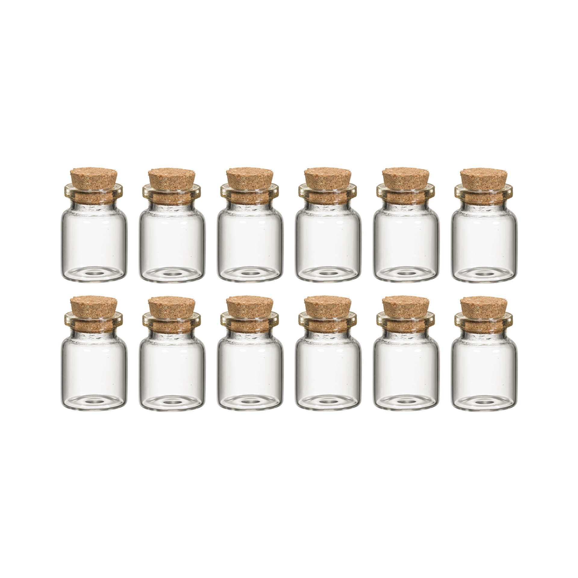 Lasipullot Mini, 3 cm