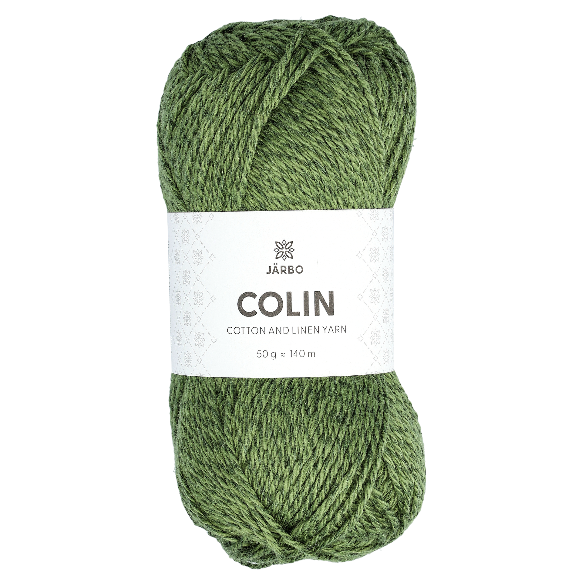 Colin puuvilla/pellavalanka, green thorn