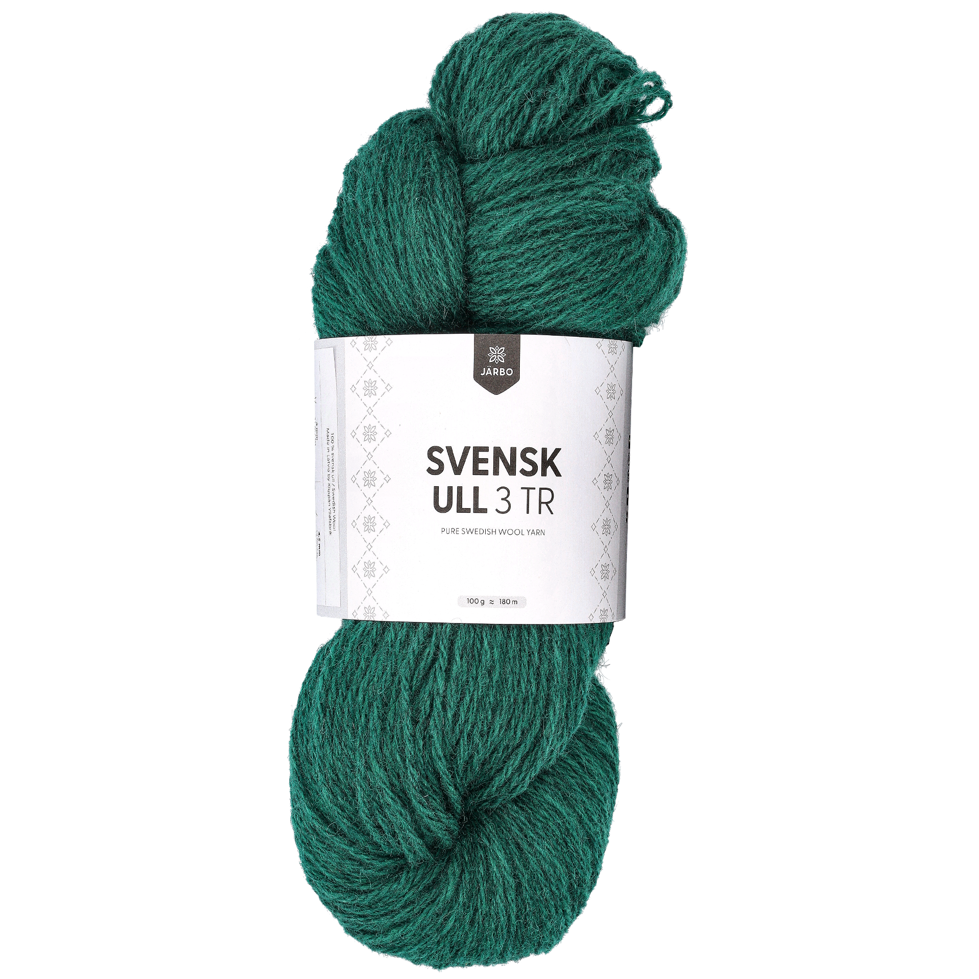 Järbo Svensk ull, ullgarn, Inlandsbanan green