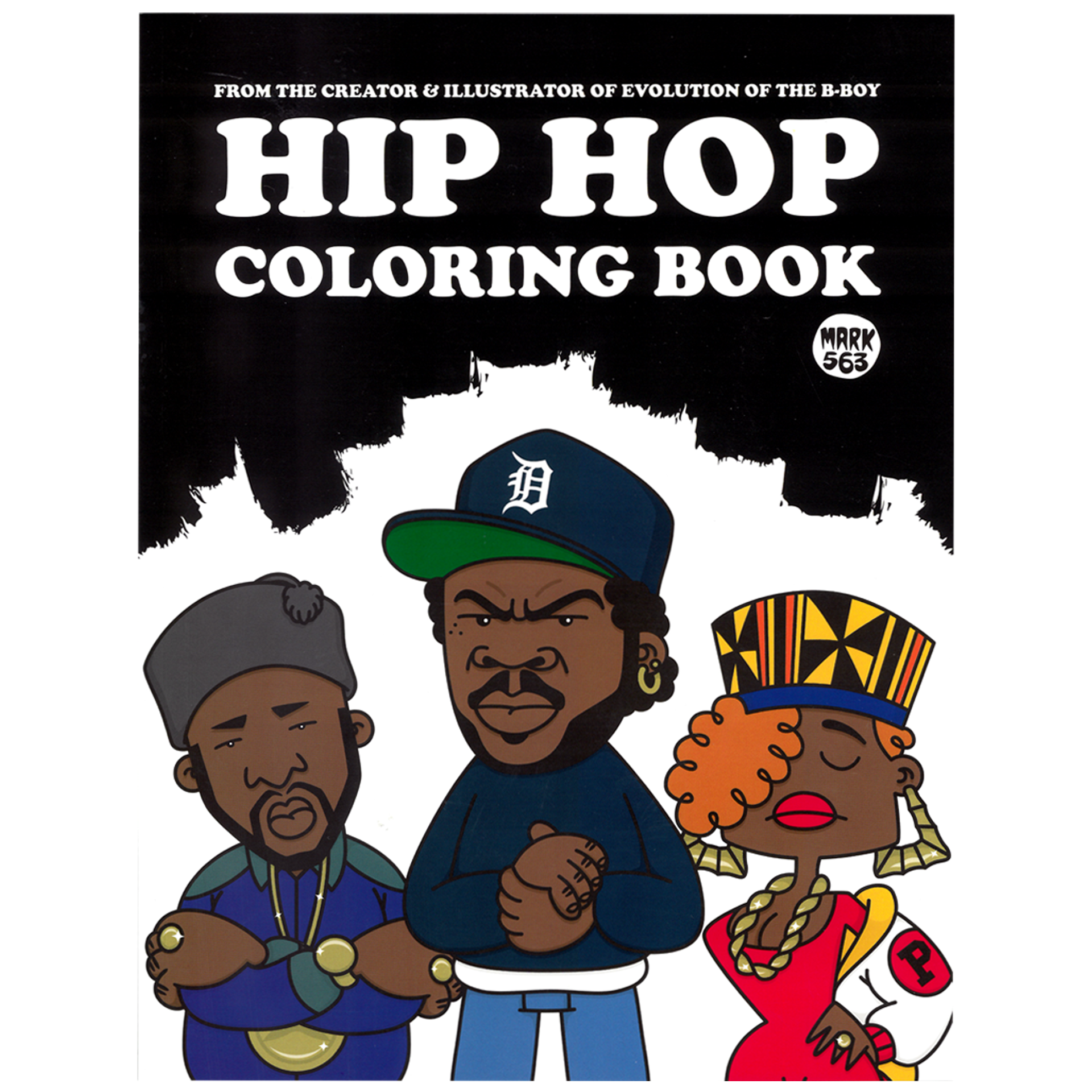 Hip Hop Coloring Book värityskirja