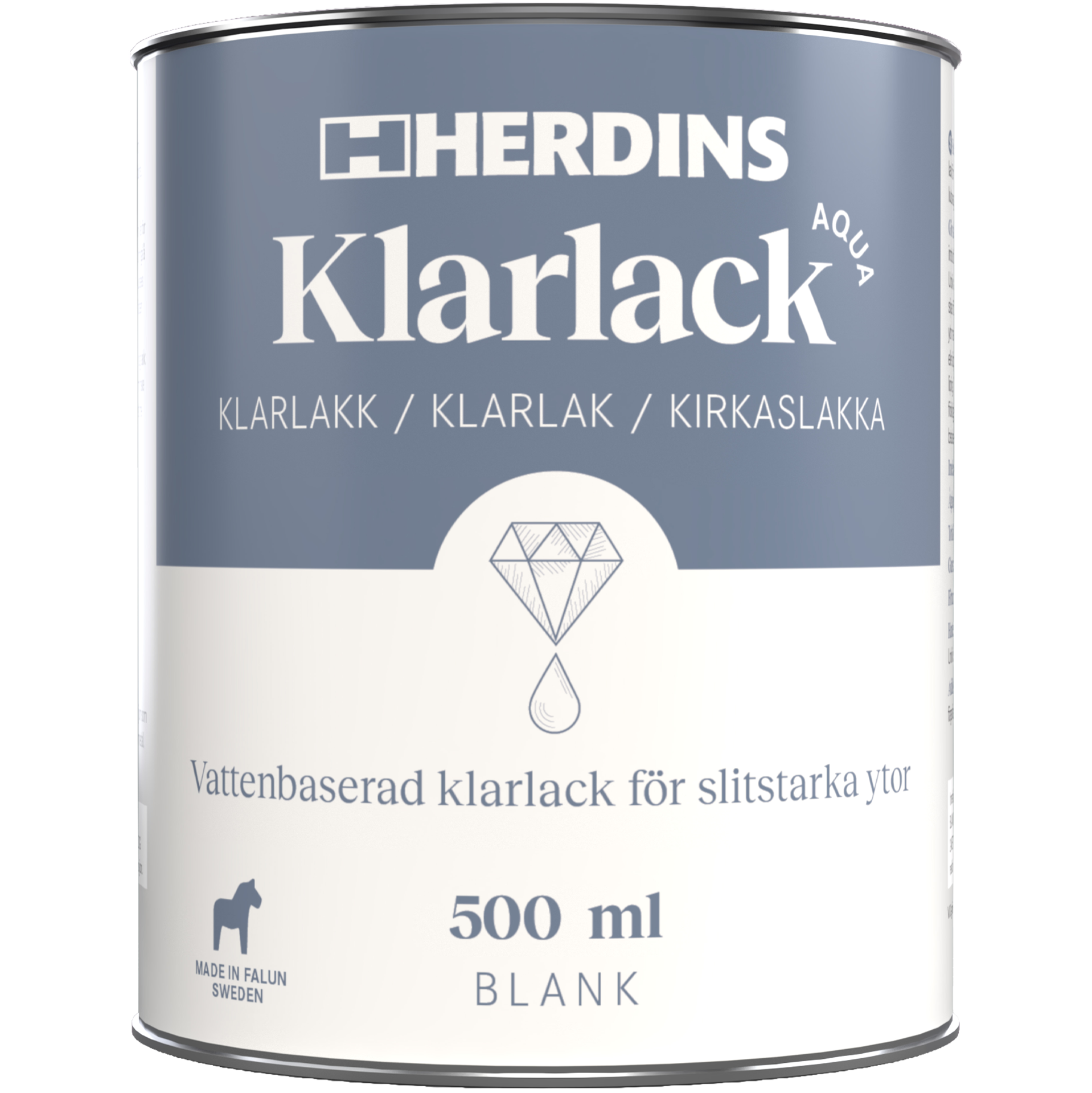 Herdins Betslack Aqua 500 ml, blank