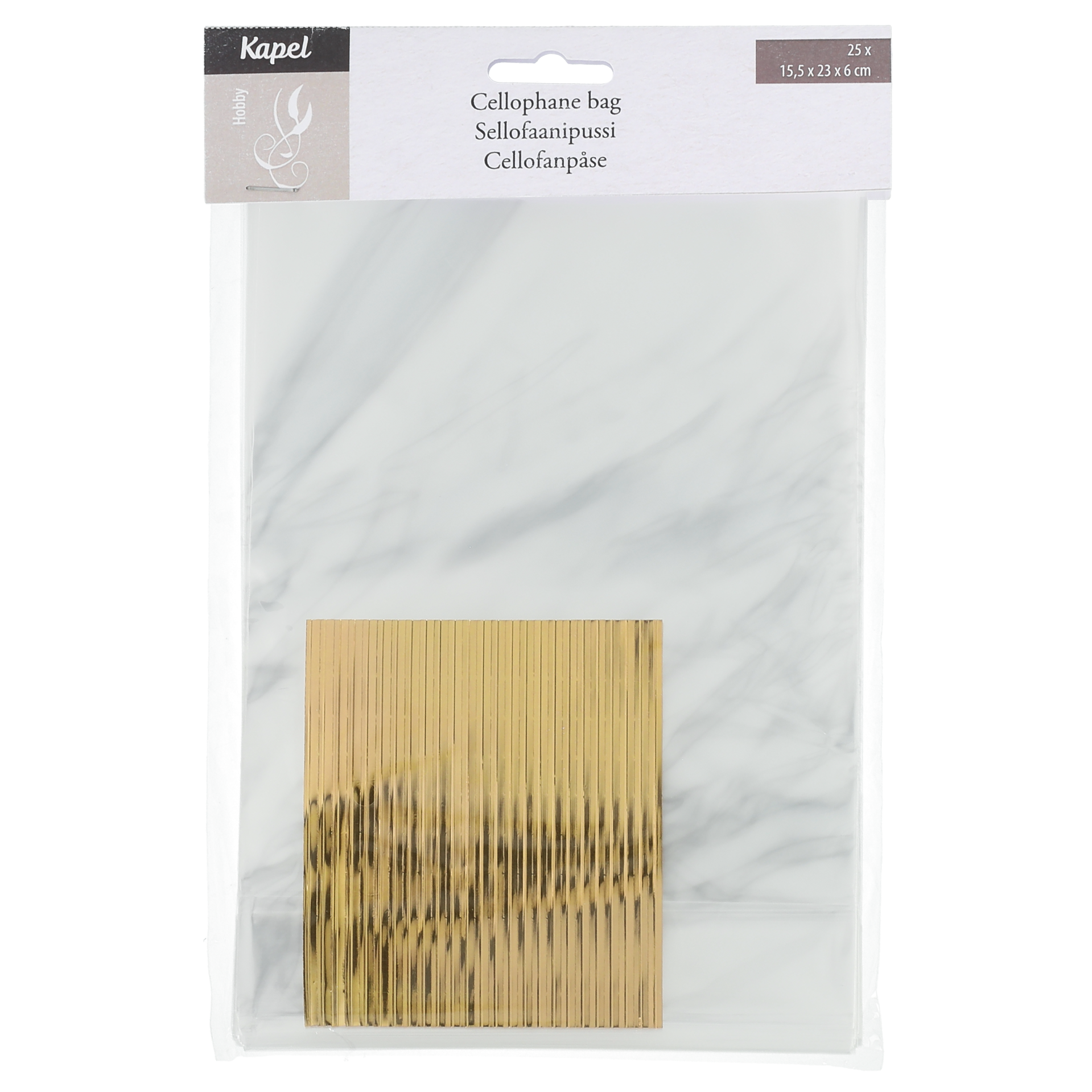 Cellofanpåsar, 15,5x23 cm