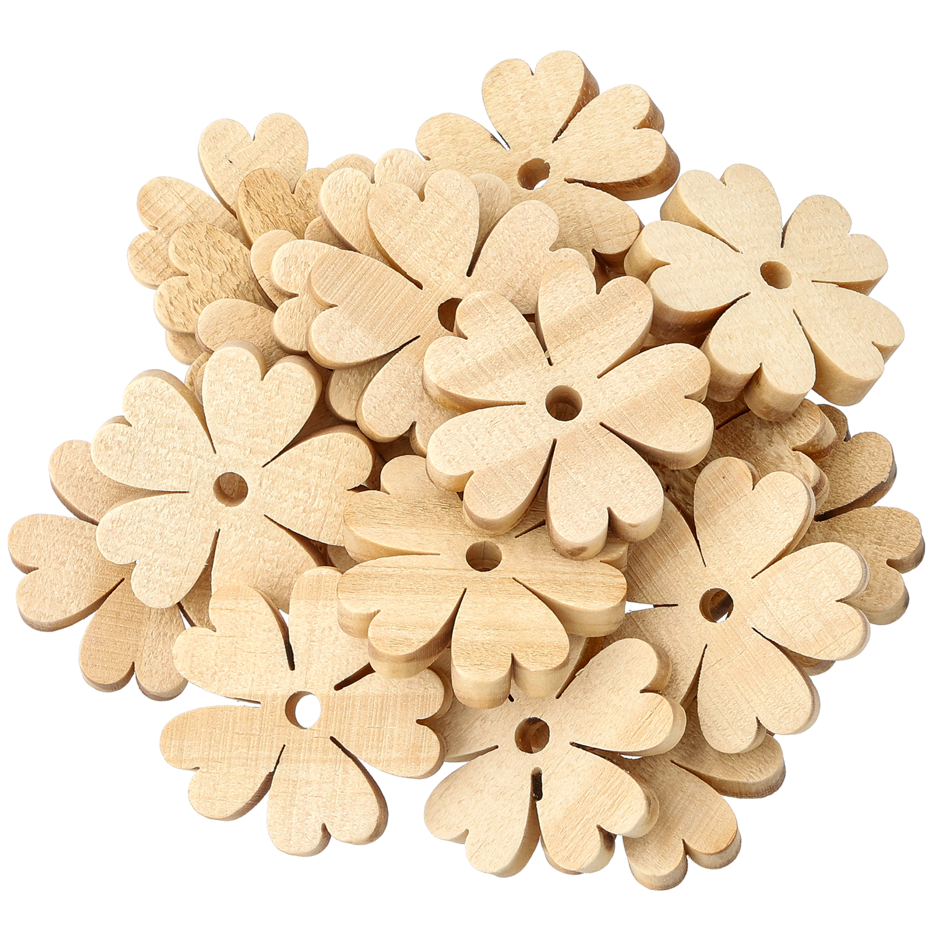 Puukoristeet, kukkia