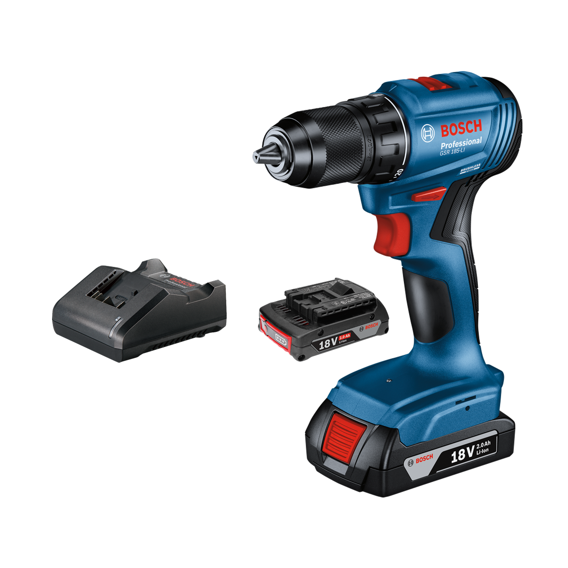 Skruvdragare Pro GSR 18V-45 2x2Ah