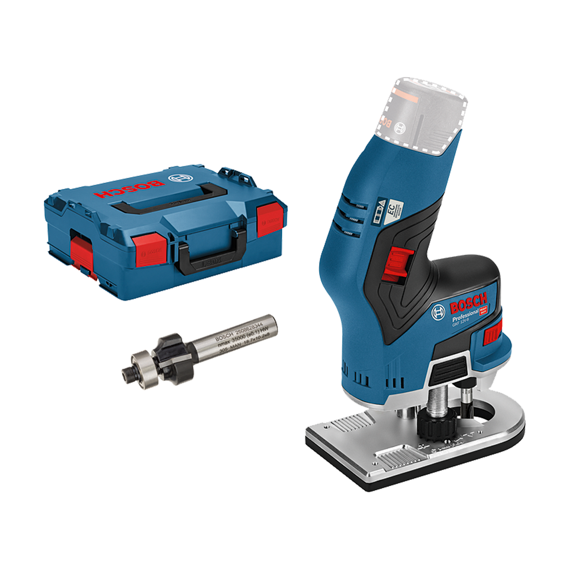 Bosch Kantfres GKF 12V-8 Solo