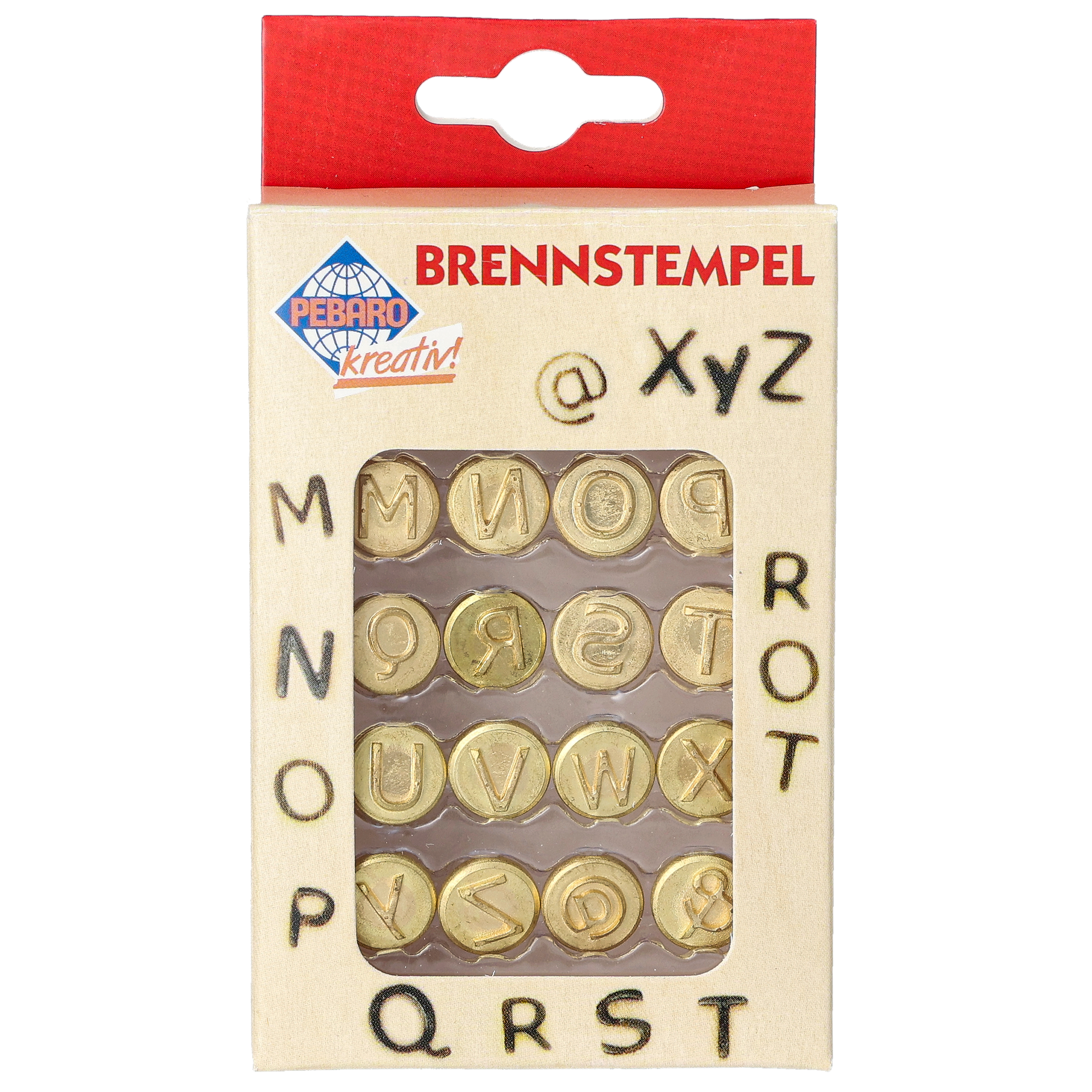 Polttomerkintäkärjet, kirjaimet