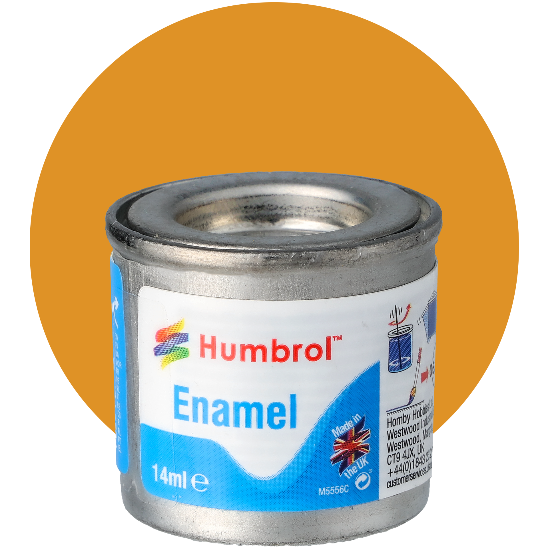 Humbrol, Brass Metallic No 54