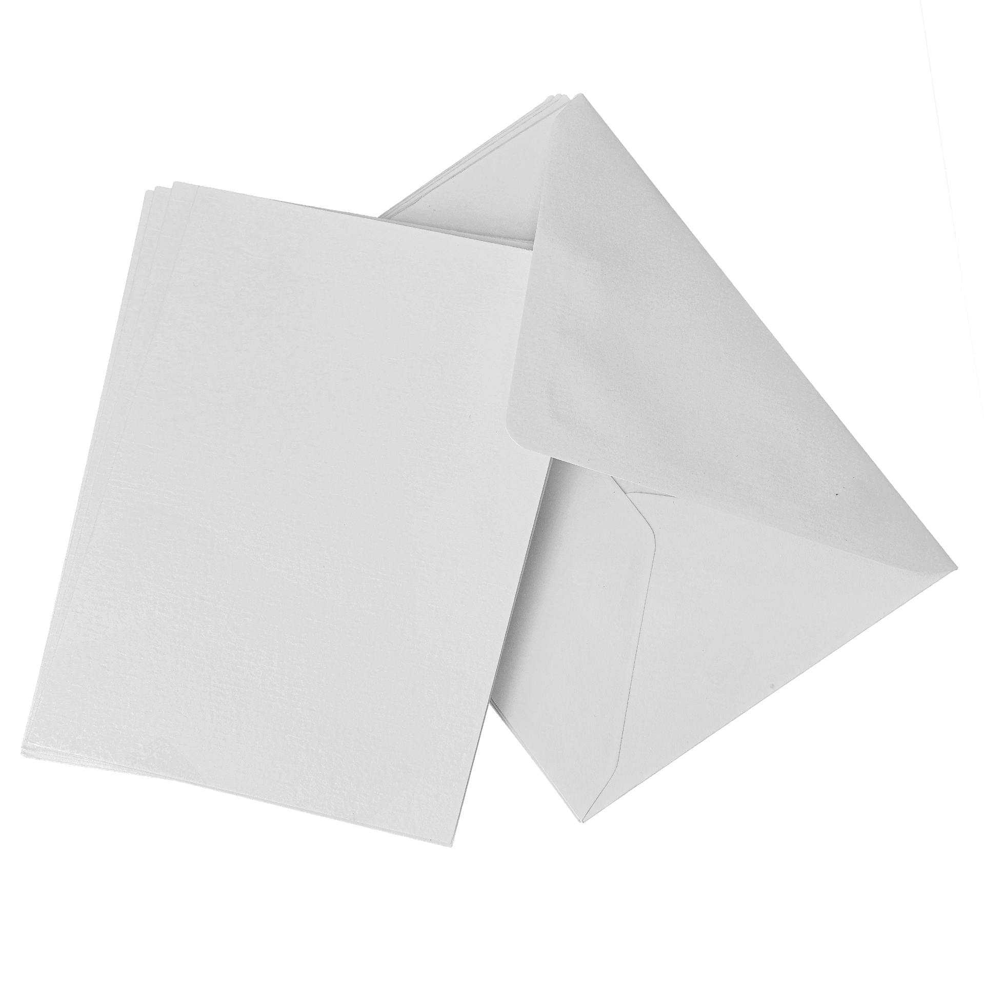 Kort och kuvert Premium, vit