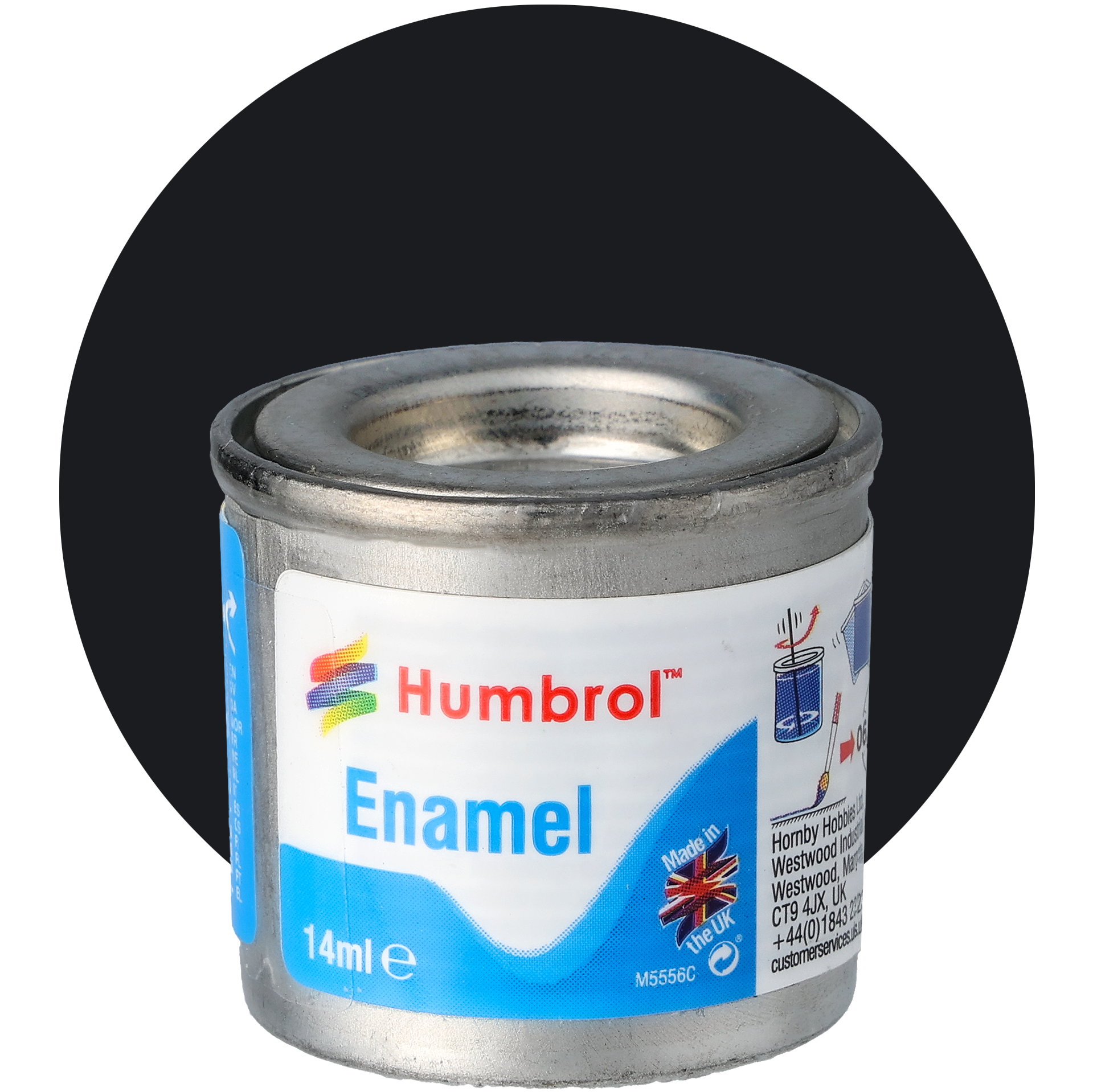 Humbrol, Black Gloss no 21