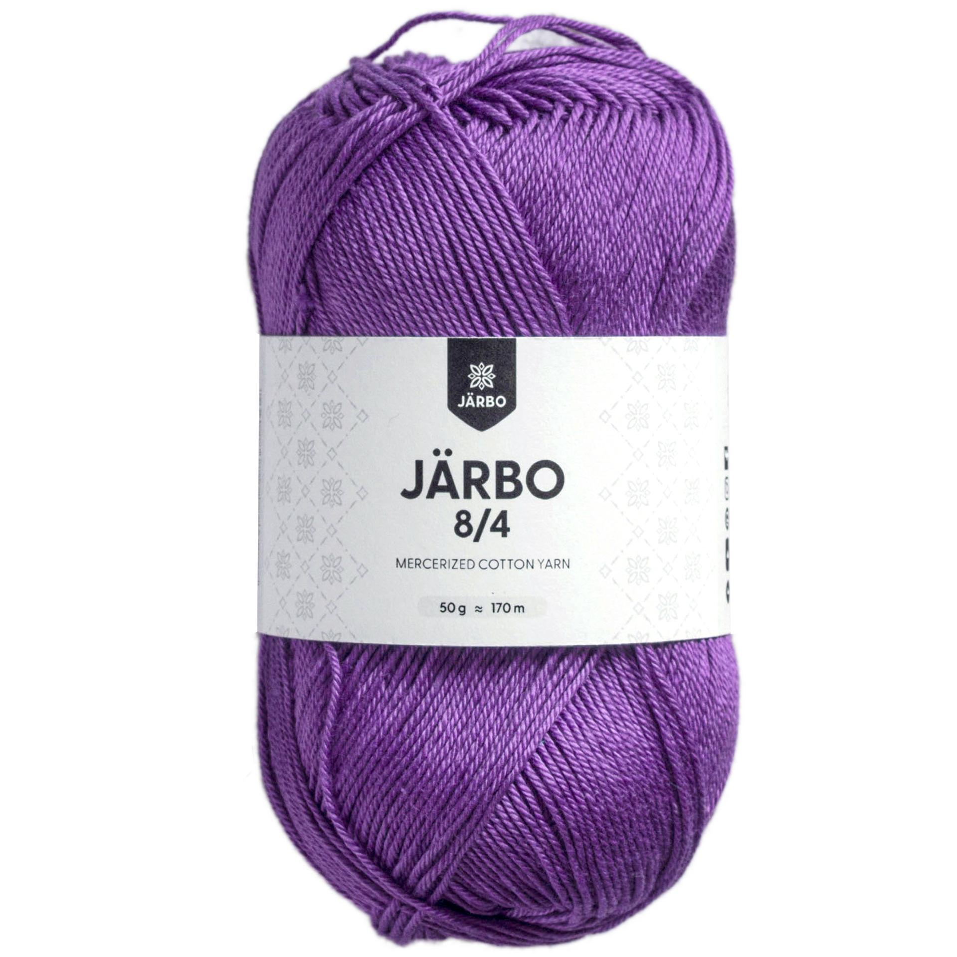 Järbo Virkgarn 8/4, lila