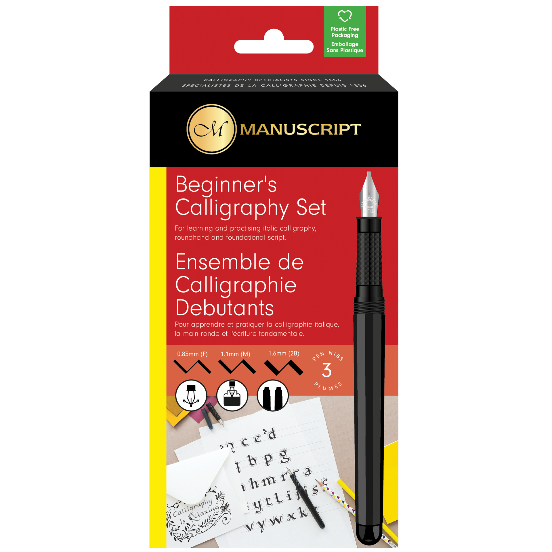Manuscript Kalligrafisett