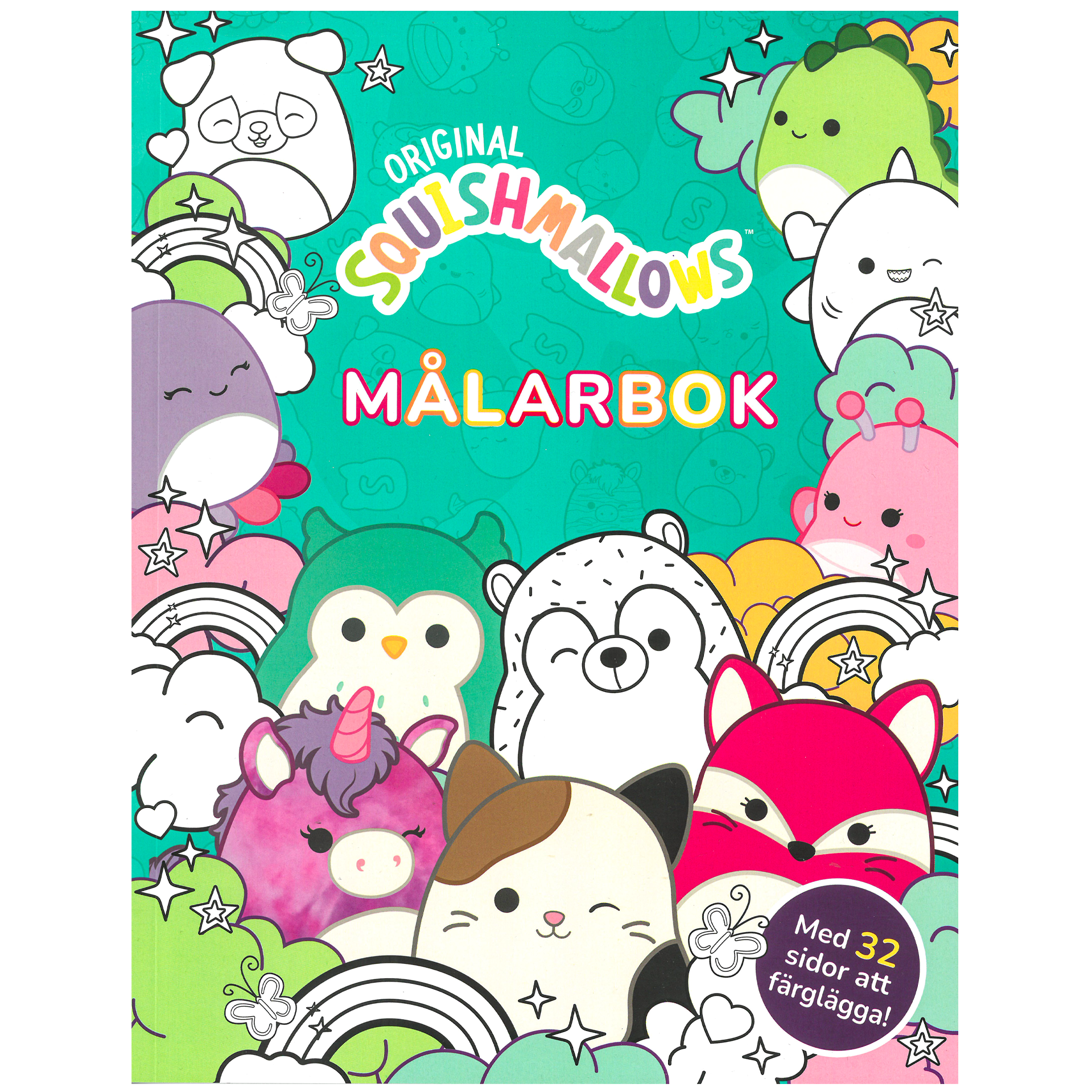 Squishmallows målarbok