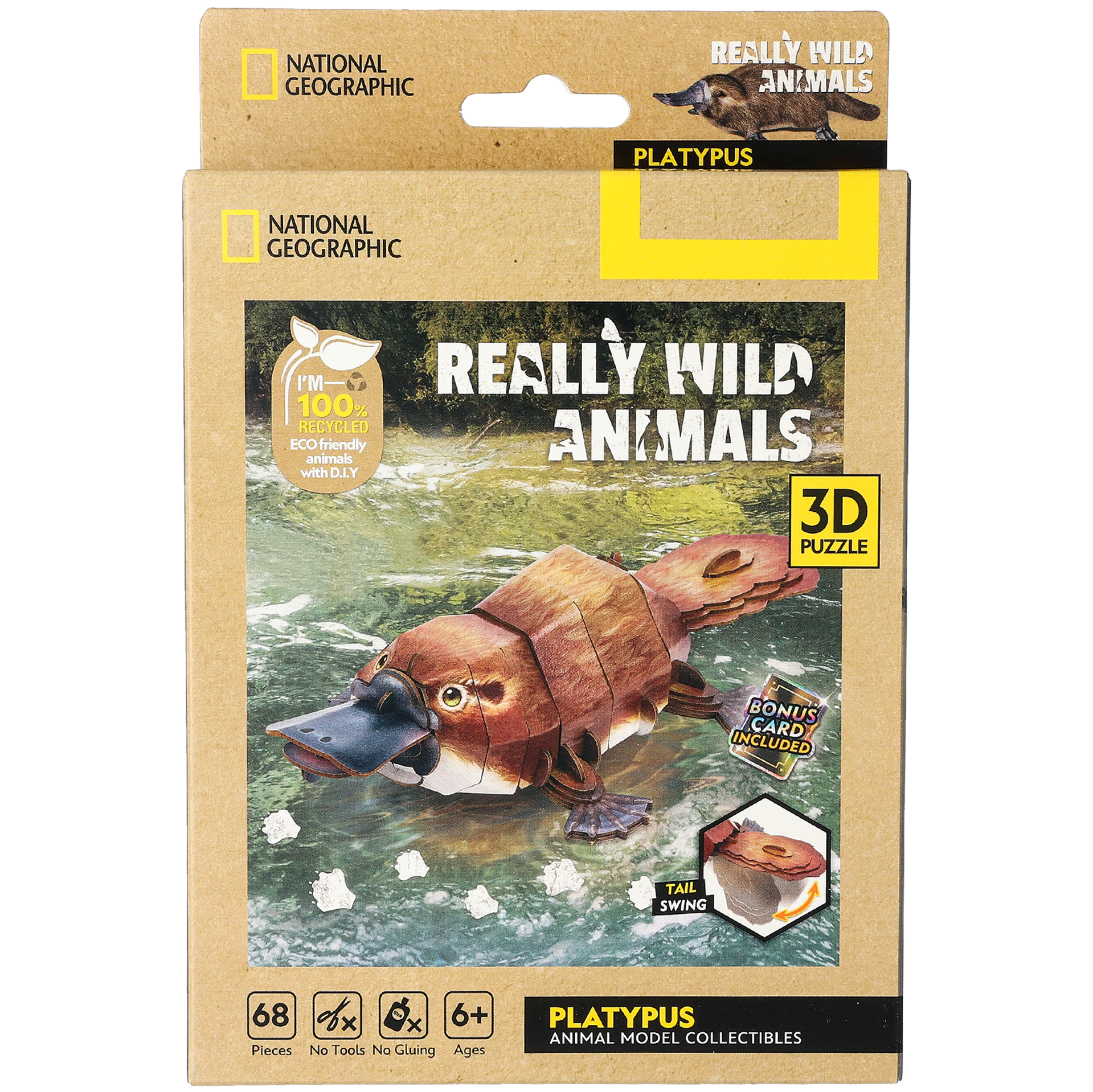 3D puslespill, Nebbdyr