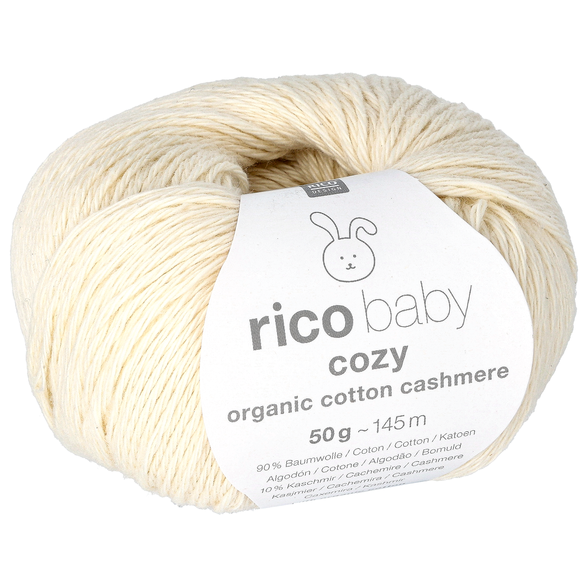 Baby cozy organic cotton, creme