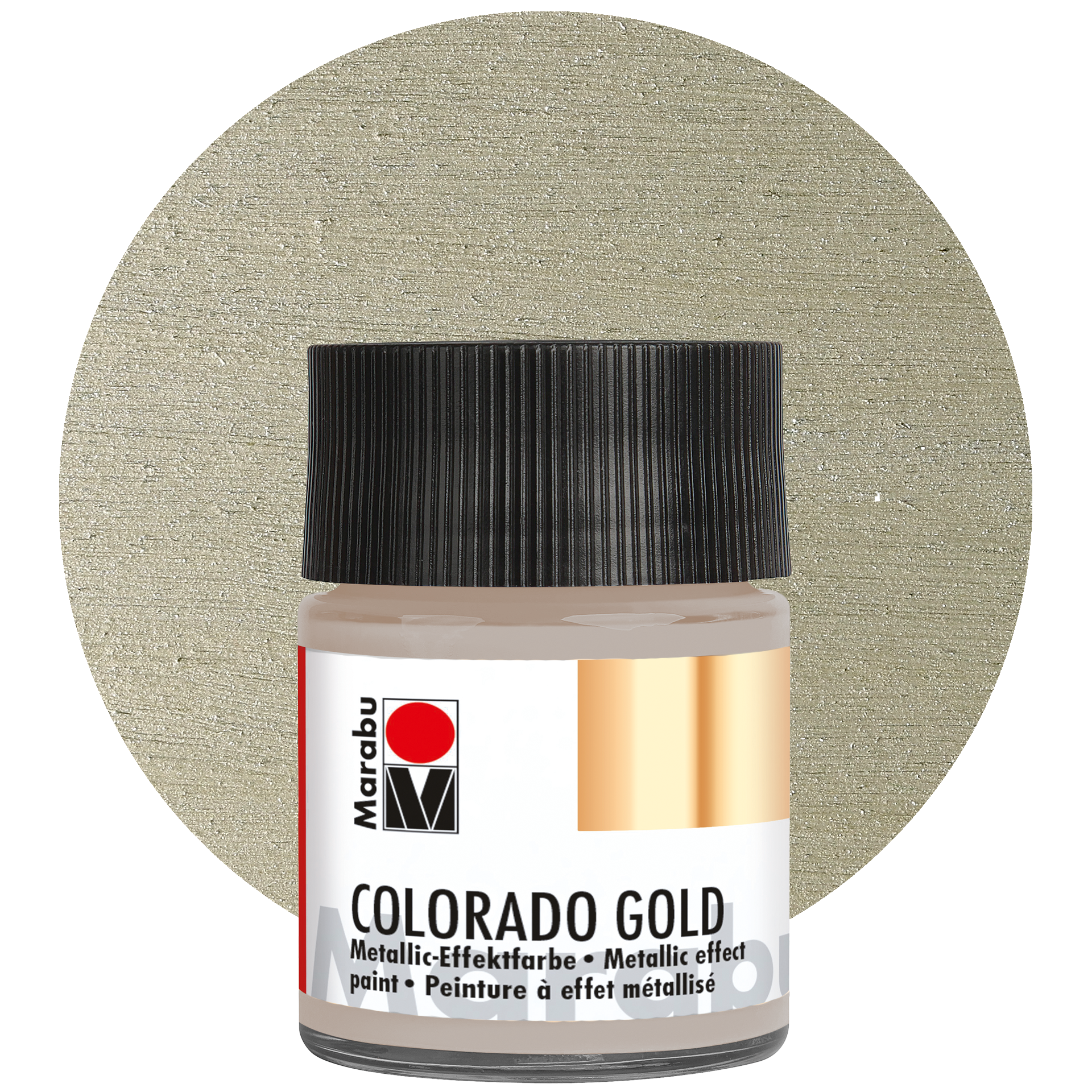 Colorado Gold effektmaling, hvidguld