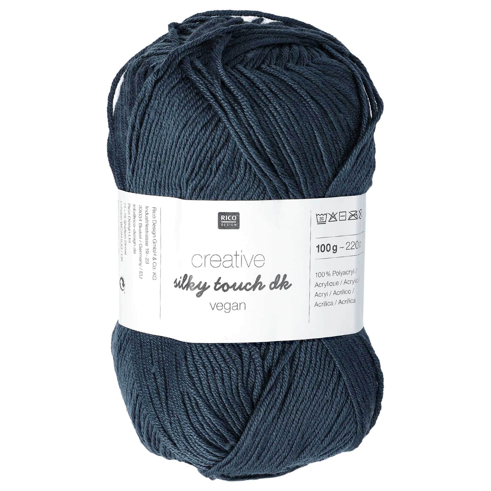 Creative silky touch vegan, midnattsblå