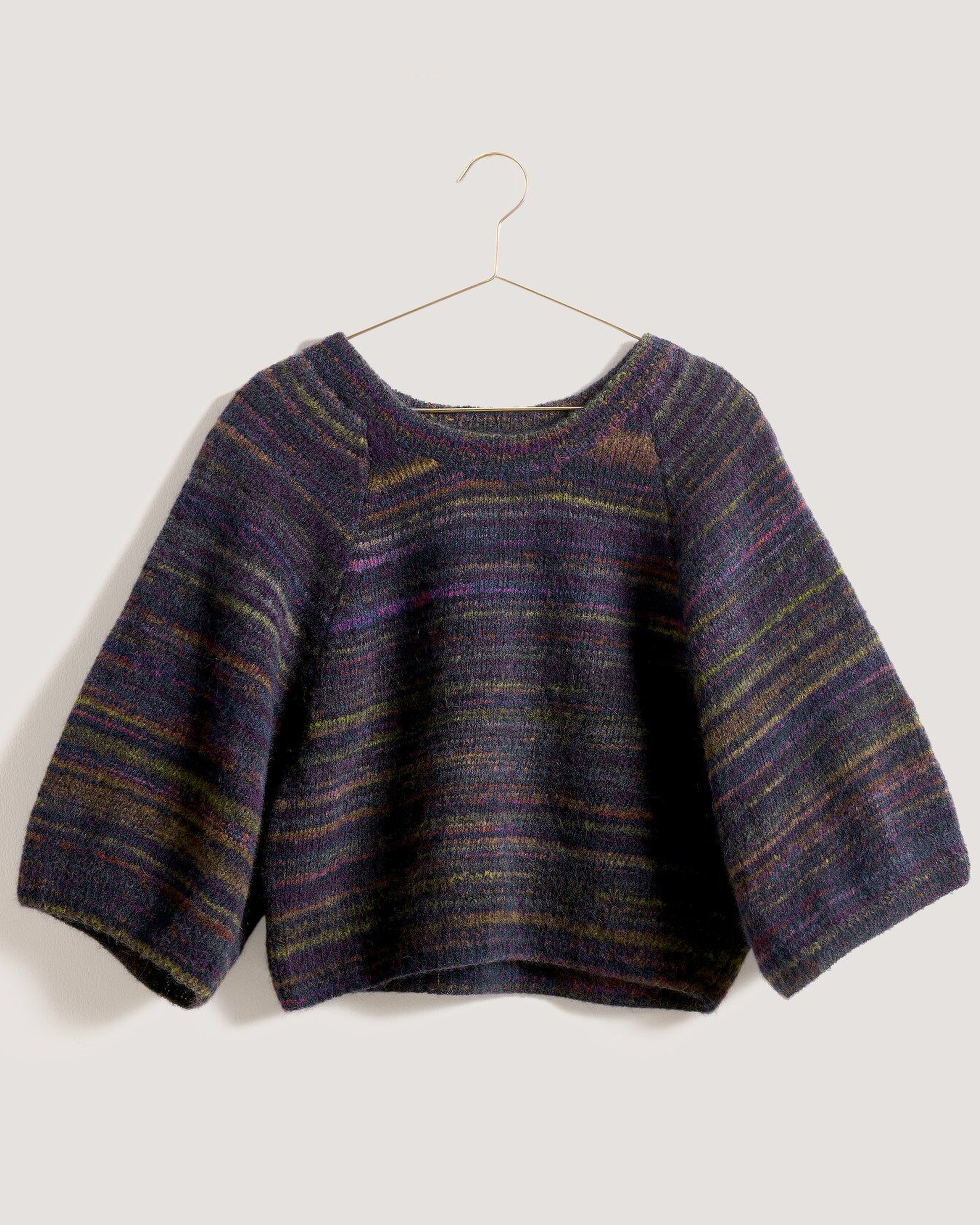 Fashion wool alpaca landscape, Dark Berries