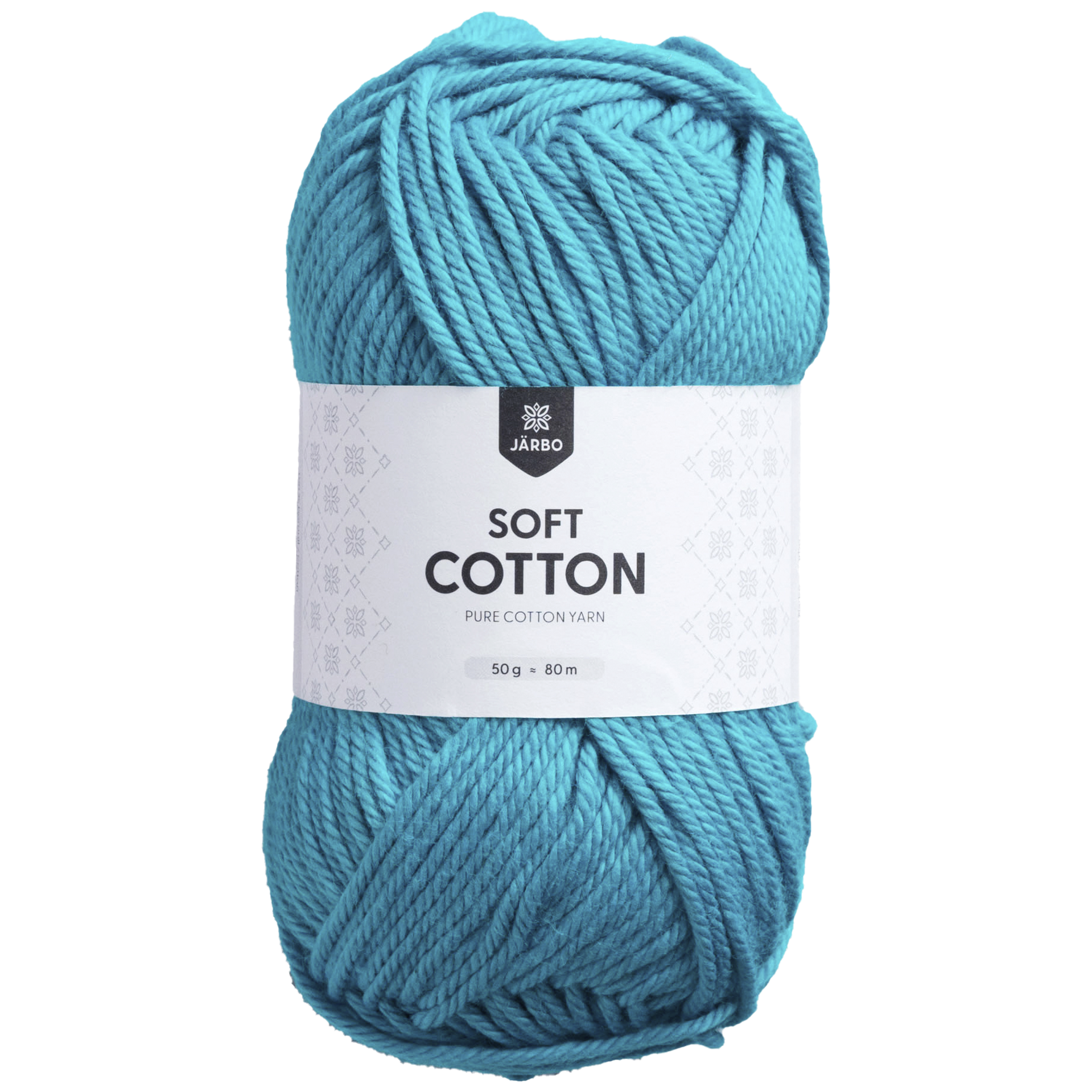 Järbo Soft cotton, bomuldsgarn, turkis