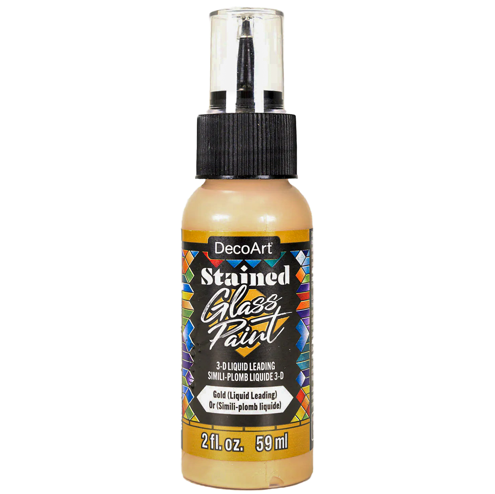 Deco Art 3D Liquid Leadings, Gold